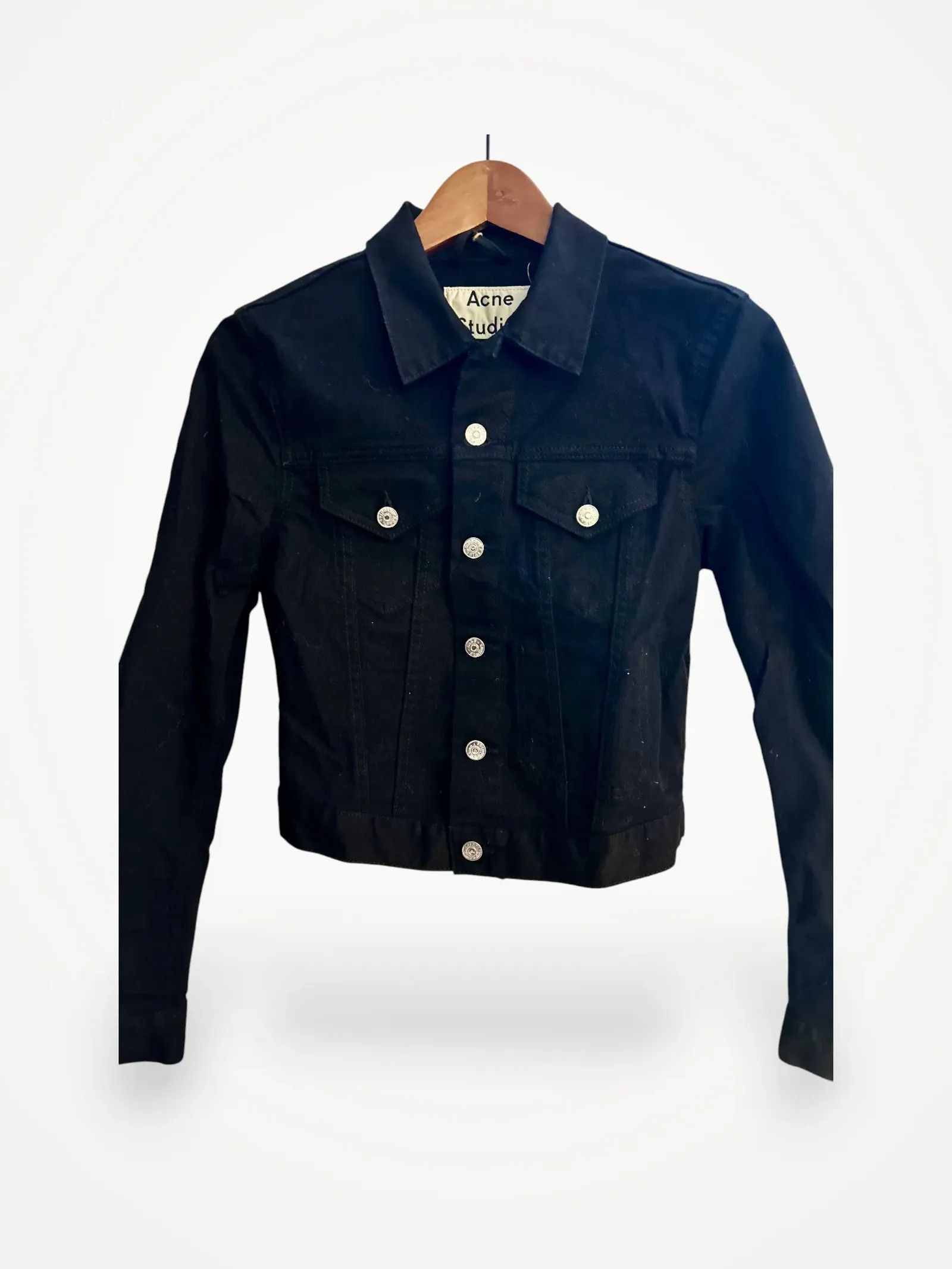 Acne Studios Acne Studios Acne Tag Stay Black Jacket Size S / US 4 / IT 40 - 1 Thumbnail