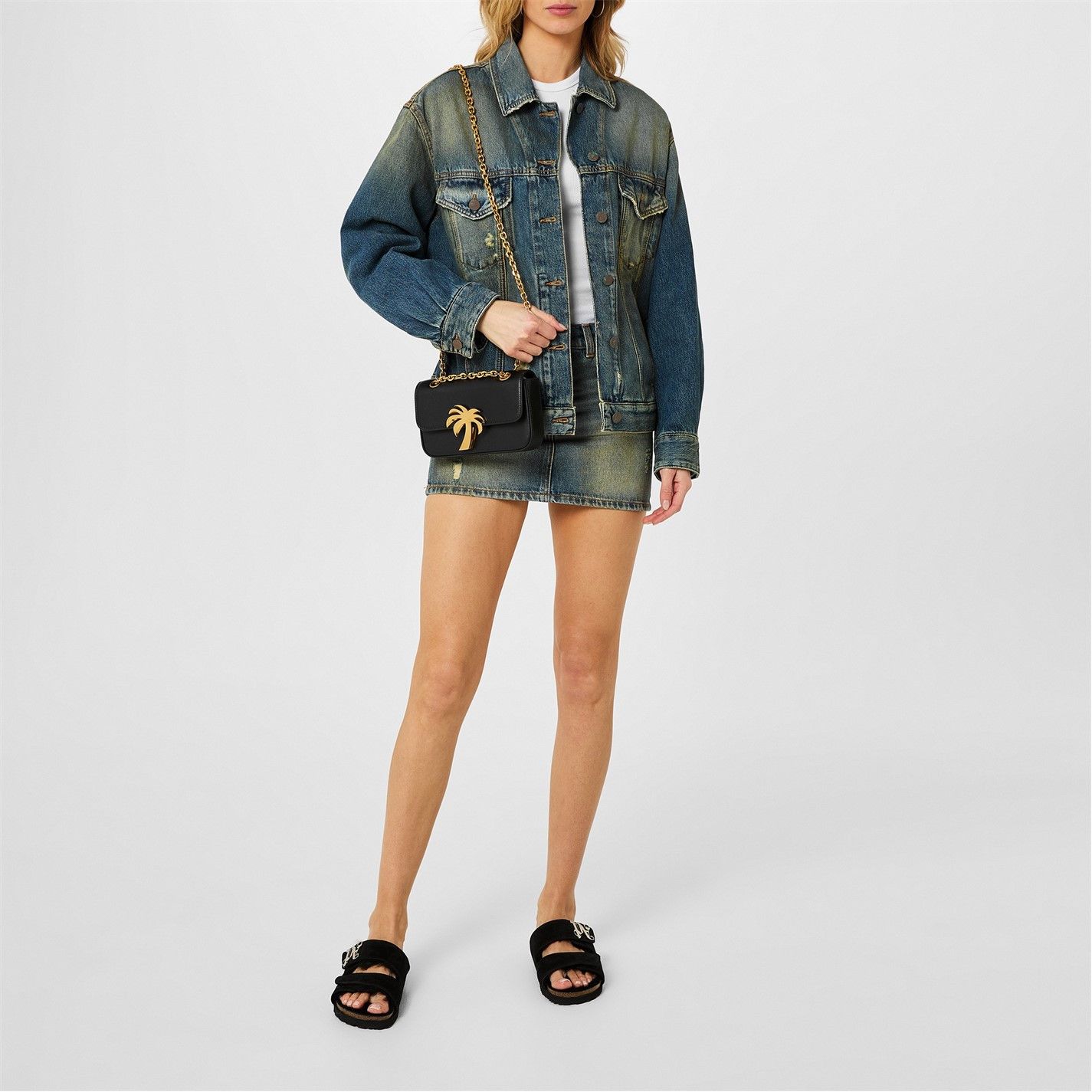 Palm Angels o1g2r1mq0325 Size: OS / Bridge Crossbody Bag in Black Size ONE SIZE - 5 Thumbnail