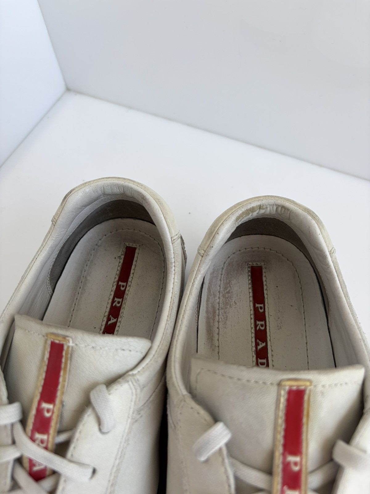 Prada Prada Sport Baskets Sneakers Americas Cup Leather Shoes Size US 9 / EU 42 - 10 Thumbnail
