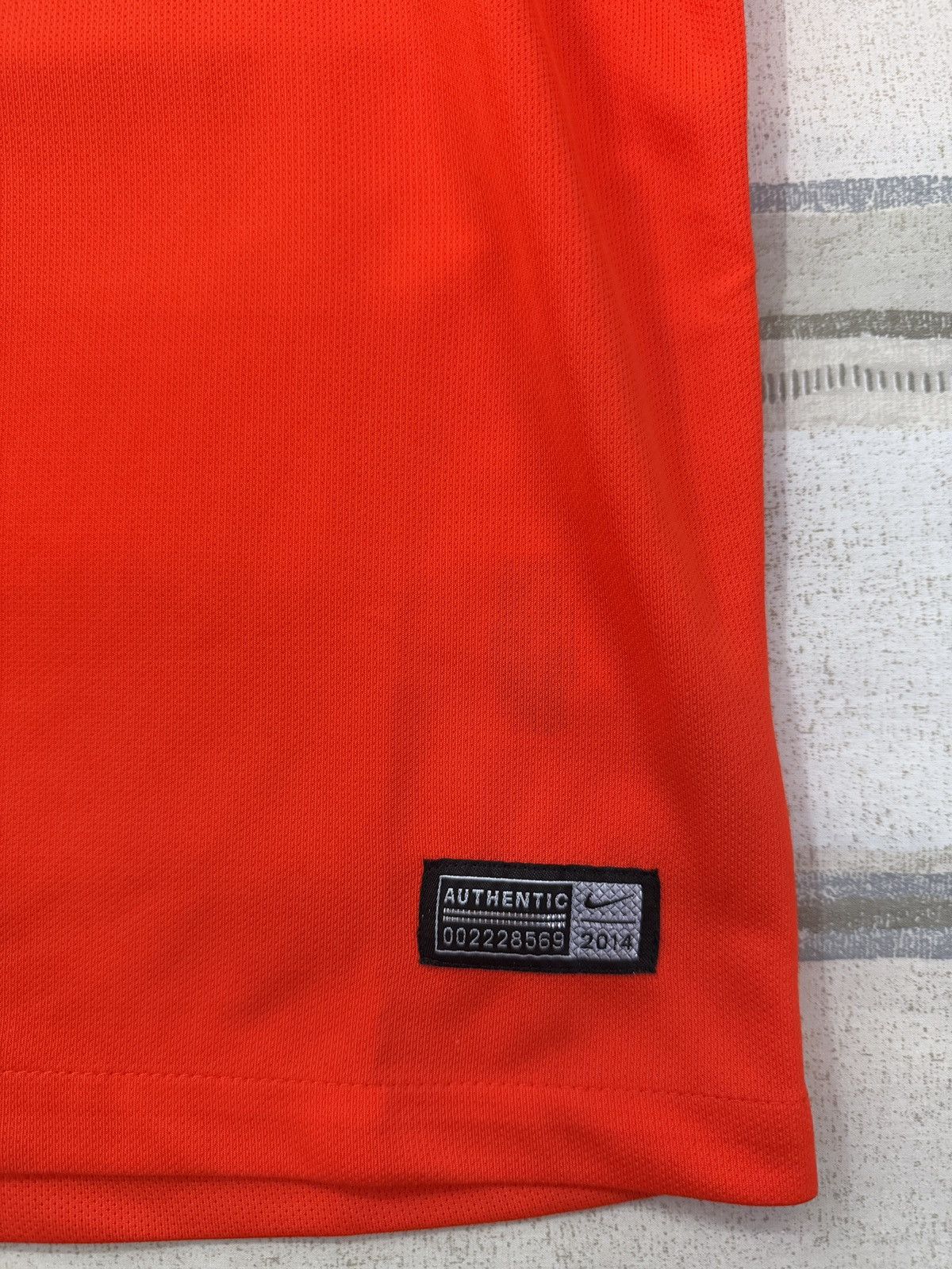 Nike Nike Netherlands Holland 2014 World Cup Jersey Van Persie #9 Size US S / EU 44-46 / 1 - 8 Thumbnail