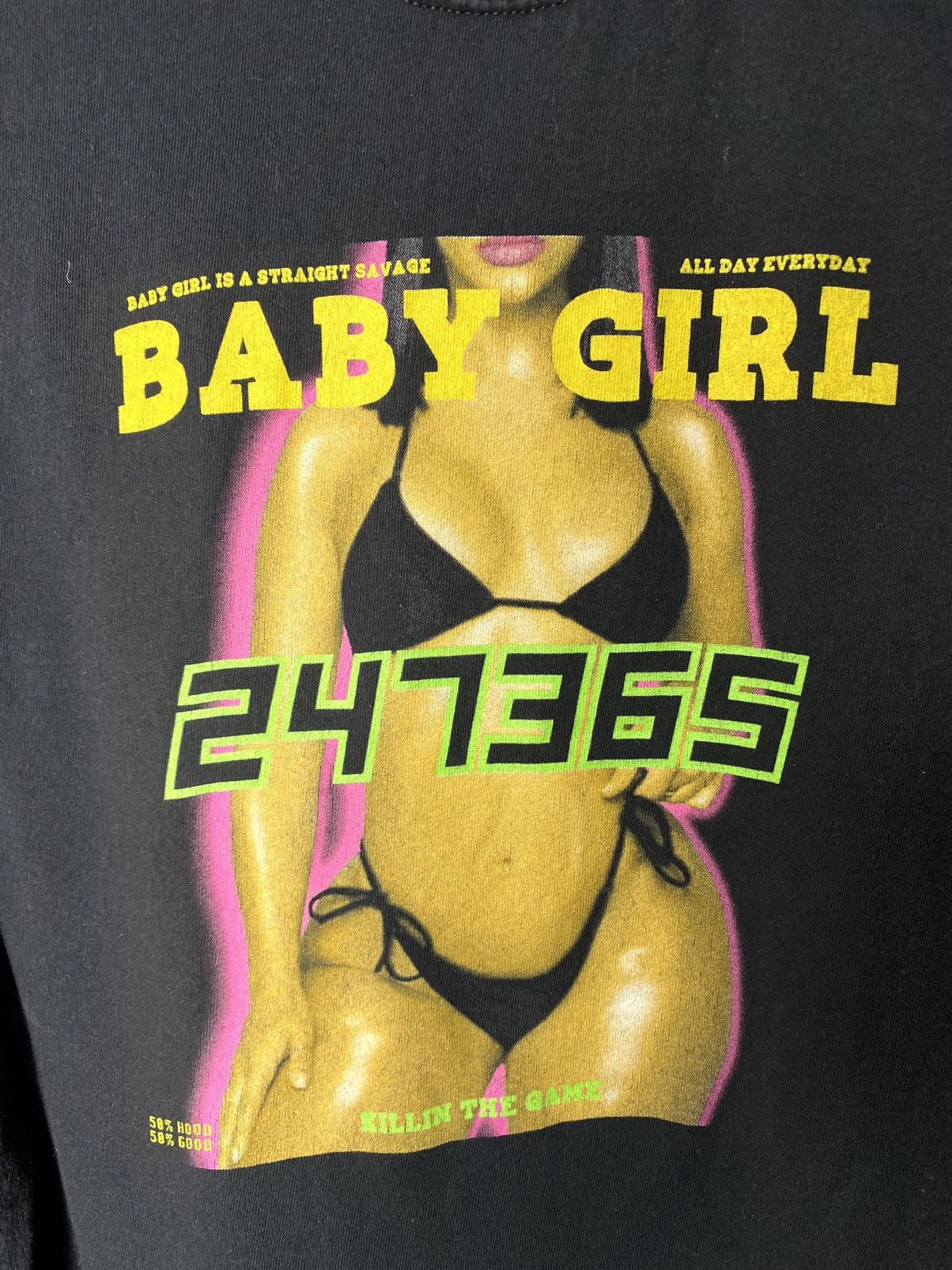 Japanese Brand Vintage Sexy Baby Girl Longsleeve Pin Up Supreme Style Size US S / EU 44-46 / 1 - 3 Thumbnail