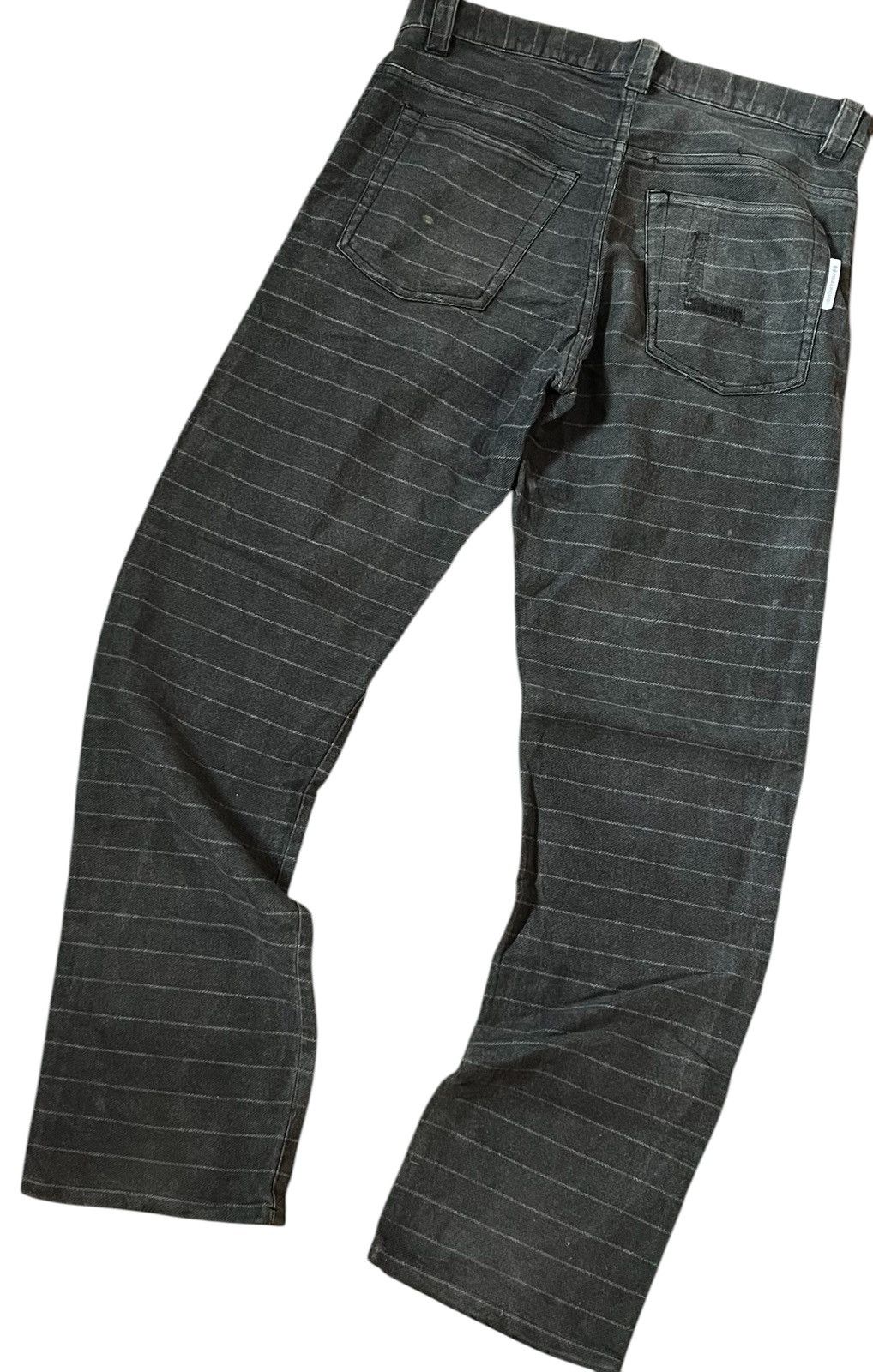 Final Home Vintage final home striped straight trousers Size US 30 / EU 46 - 3 Thumbnail