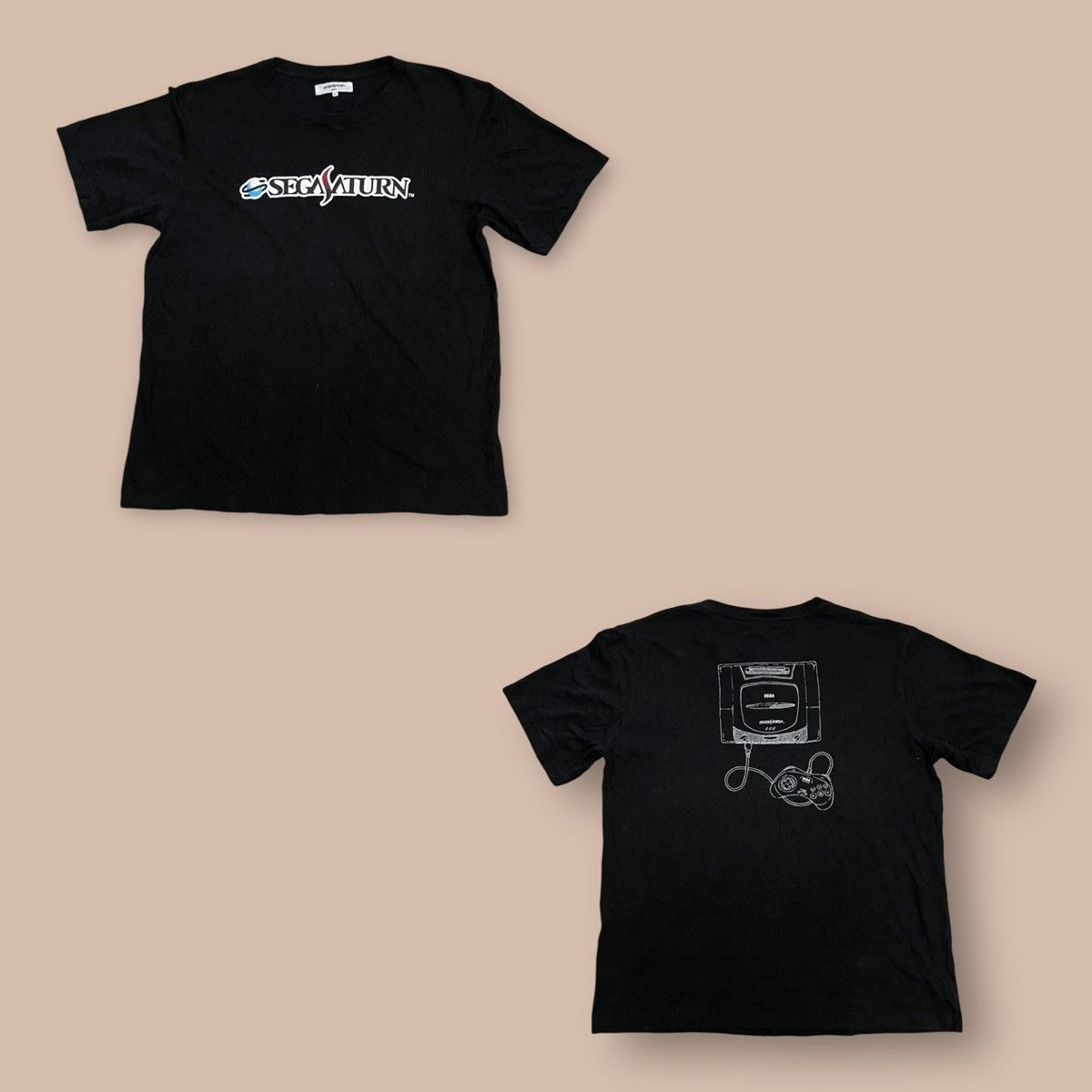 Playstation Vintage “Sega Saturn” Console Games Tees Size US L / EU 52-54 / 3 - 1 Thumbnail