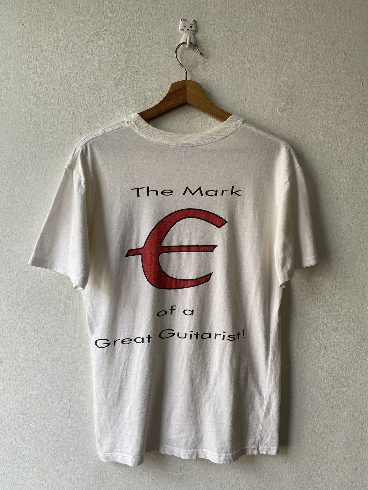 A.P.C. × Japanese Brand 2000s A.P.C - The Mark Of A Great Guitarist T Shirt Size US M / EU 48-50 / 2 - 4 Thumbnail