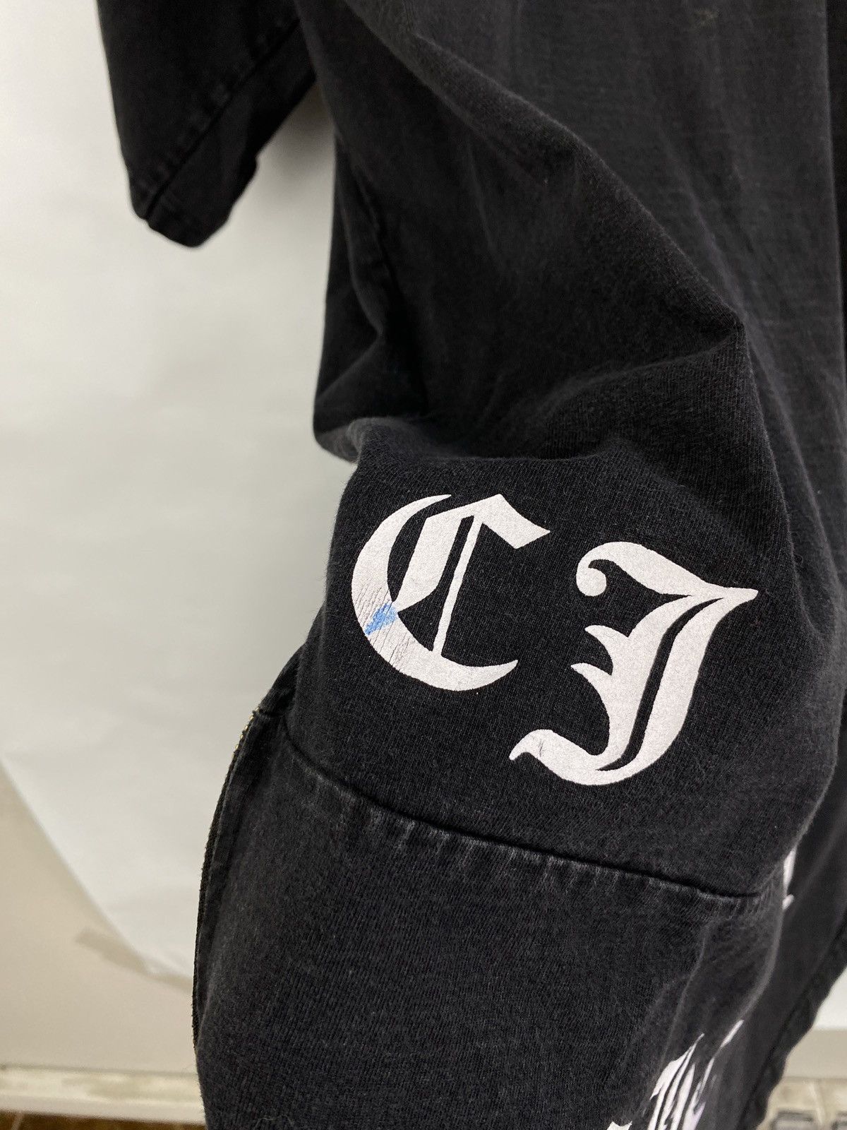 Japanese Brand × Vintage Y2K Cheera Jeans Big Logo Inspired by chrome H T-Shirt Size US L / EU 52-54 / 3 - 14 Thumbnail