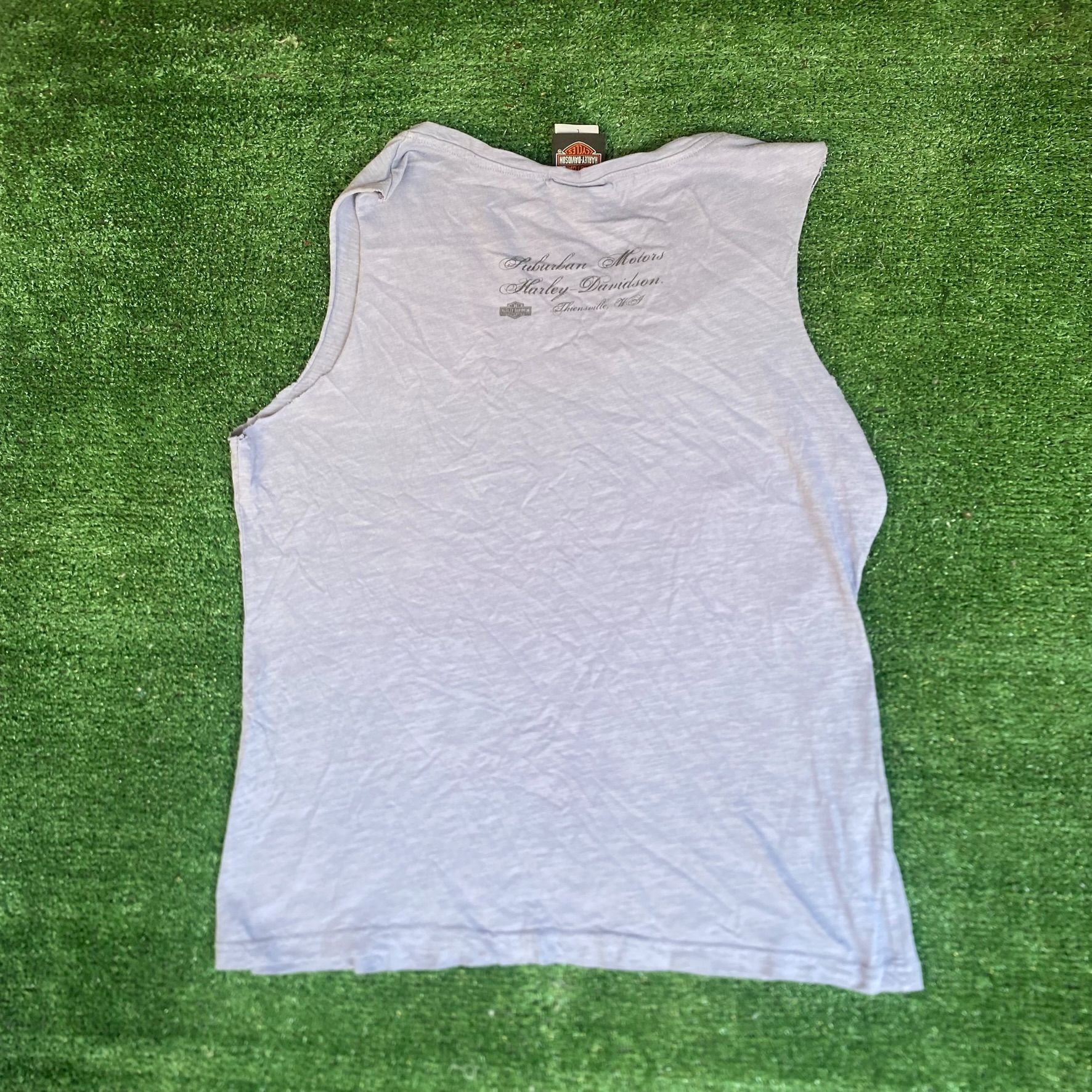 Harley Davidson Vintage 90s Harley Davidson Tank Top Motorcycle Biker Logo Size US L / EU 52-54 / 3 - 6 Thumbnail