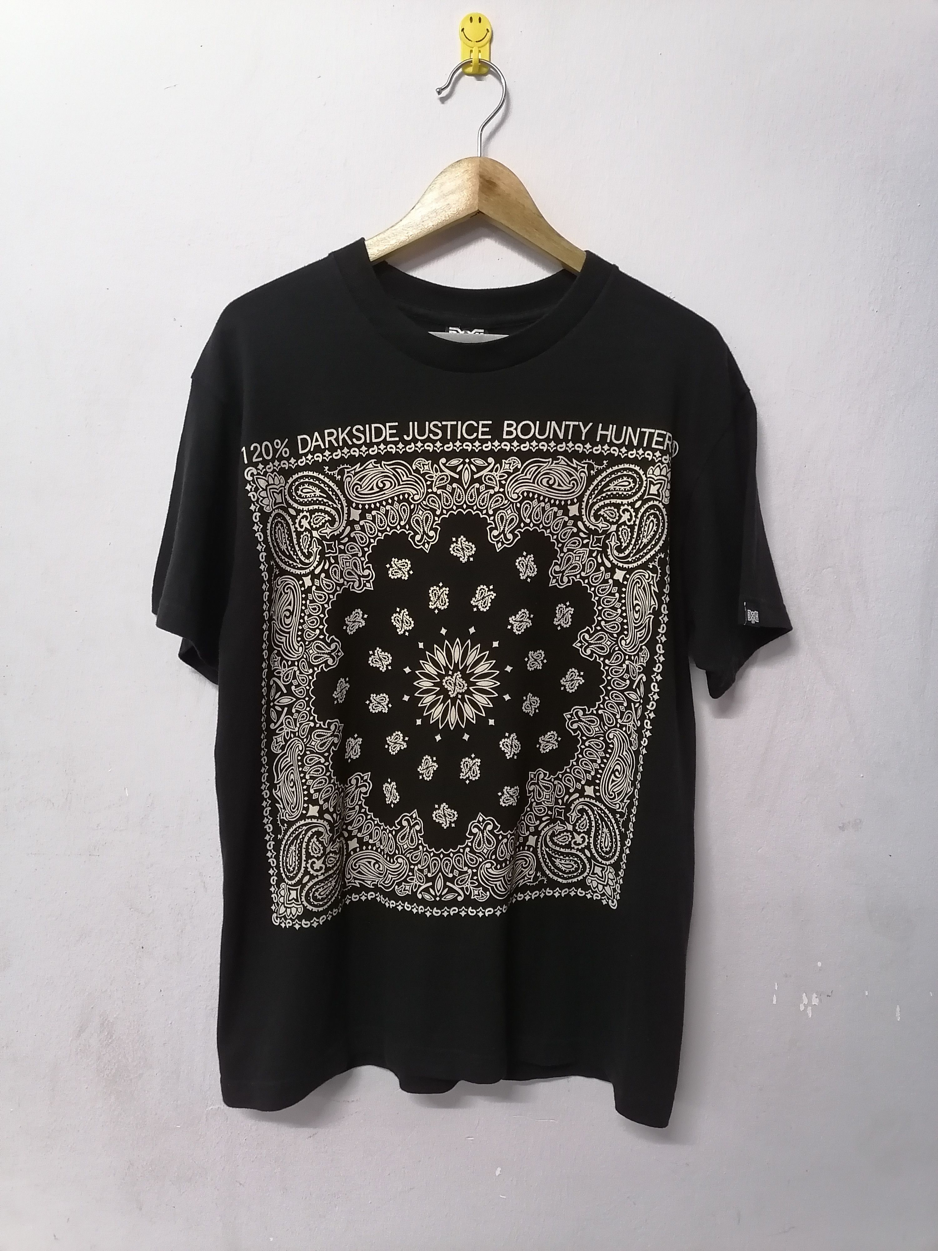 Bounty Hunter × Japanese Brand Bounty Hunter 120% Darkside Justice T-shirt Size US M / EU 48-50 / 2 - 1 Thumbnail