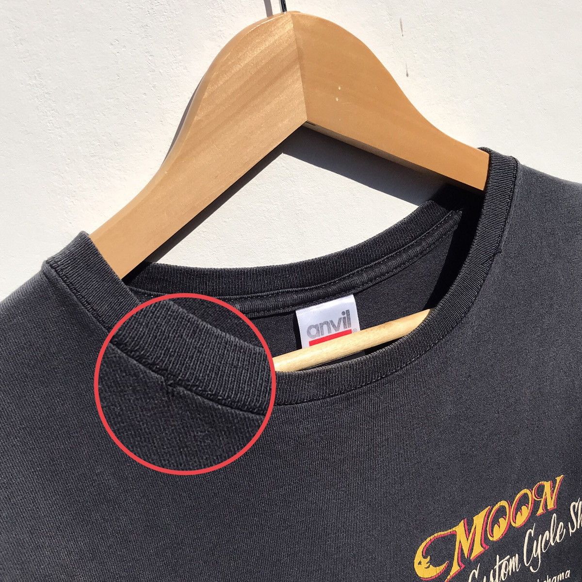 Japanese Brand Vintage Moon Eyes Custom Cycle Shop Shirt Moon Eyes Size US S / EU 44-46 / 1 - 18 Thumbnail