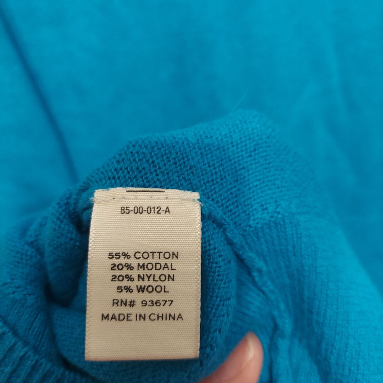 Other Stylus blue sweater Medium 3/4 sleeve Size M / US 6-8 / IT 42-44 - 5 Thumbnail