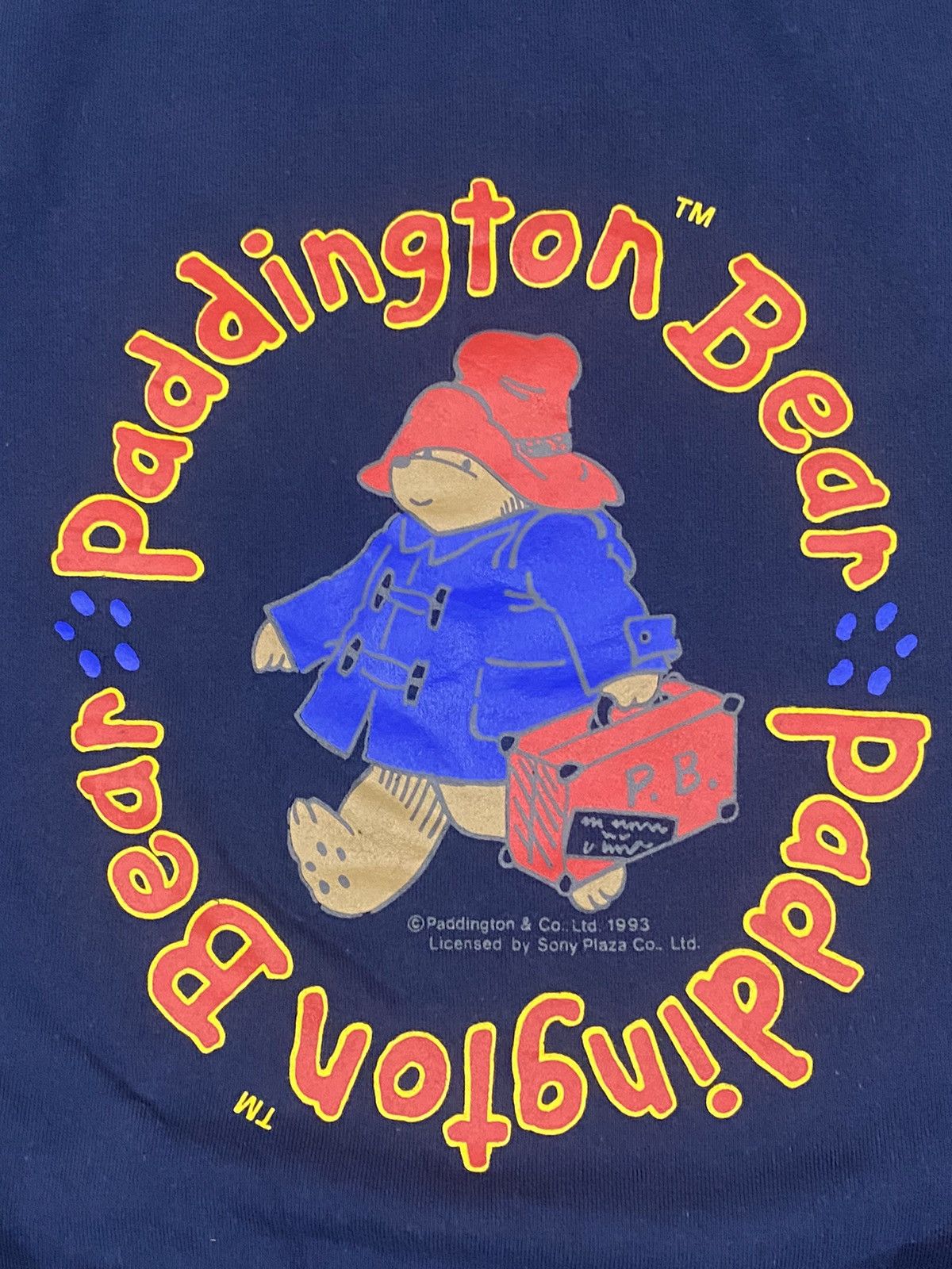 Cartoon Network × Vintage RARE PADDINGTON BEAR SWEATSHIRT NICE DESIGN Size US L / EU 52-54 / 3 - 4 Thumbnail