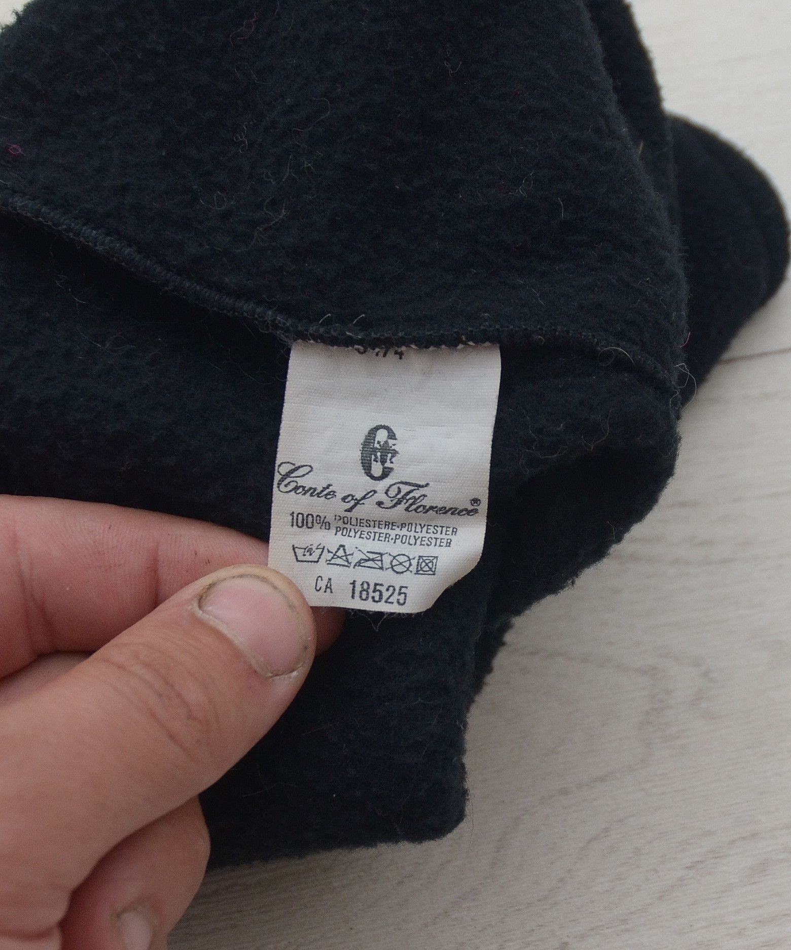 Conte of Florence × Vintage 🎩Conte of Florence 90s vintage luxury fleece beanie hat Y2K Size ONE SIZE - 5 Thumbnail