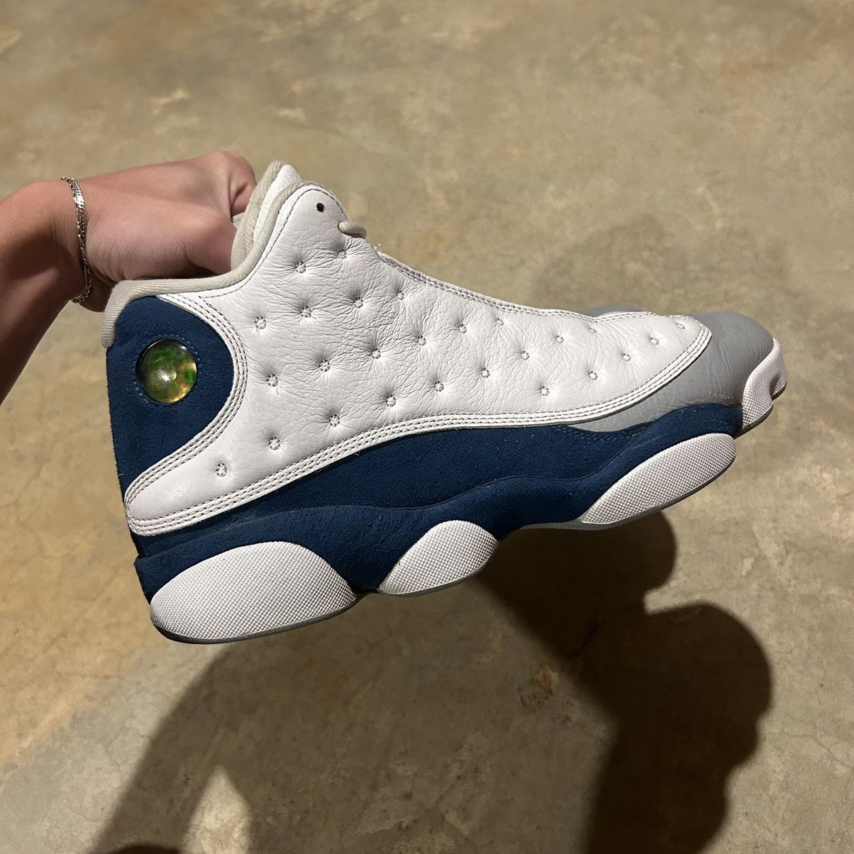 Jordan Brand × Nike Air Jordan 13 Retro French Blue 2022 US 12 Size US 12 / EU 45 - 6 Thumbnail