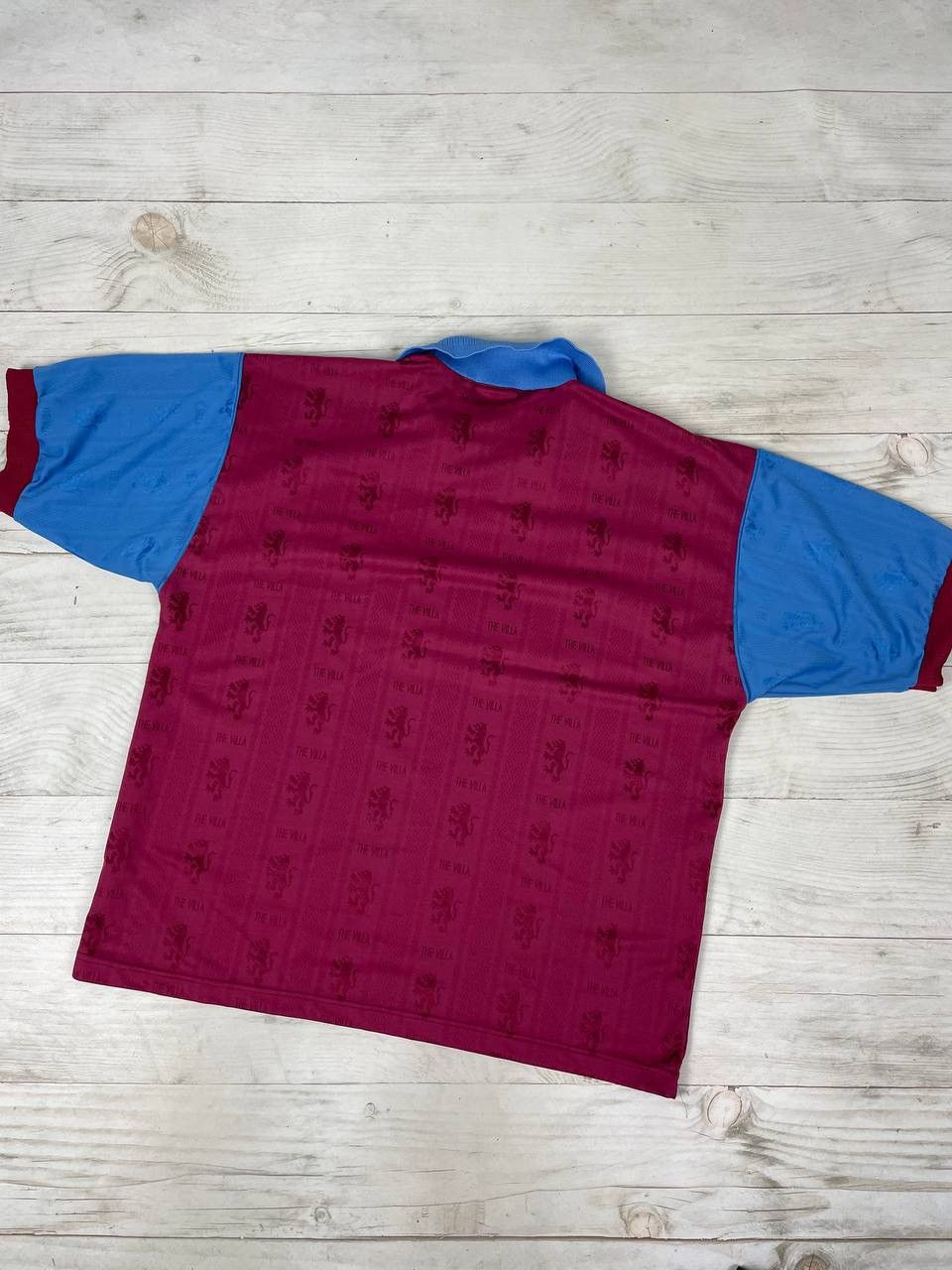 Reebok Reebok Aston Villa 1995 1997 Home Shirt Soccer Jersey Size US XL / EU 56 / 4 - 16 Thumbnail