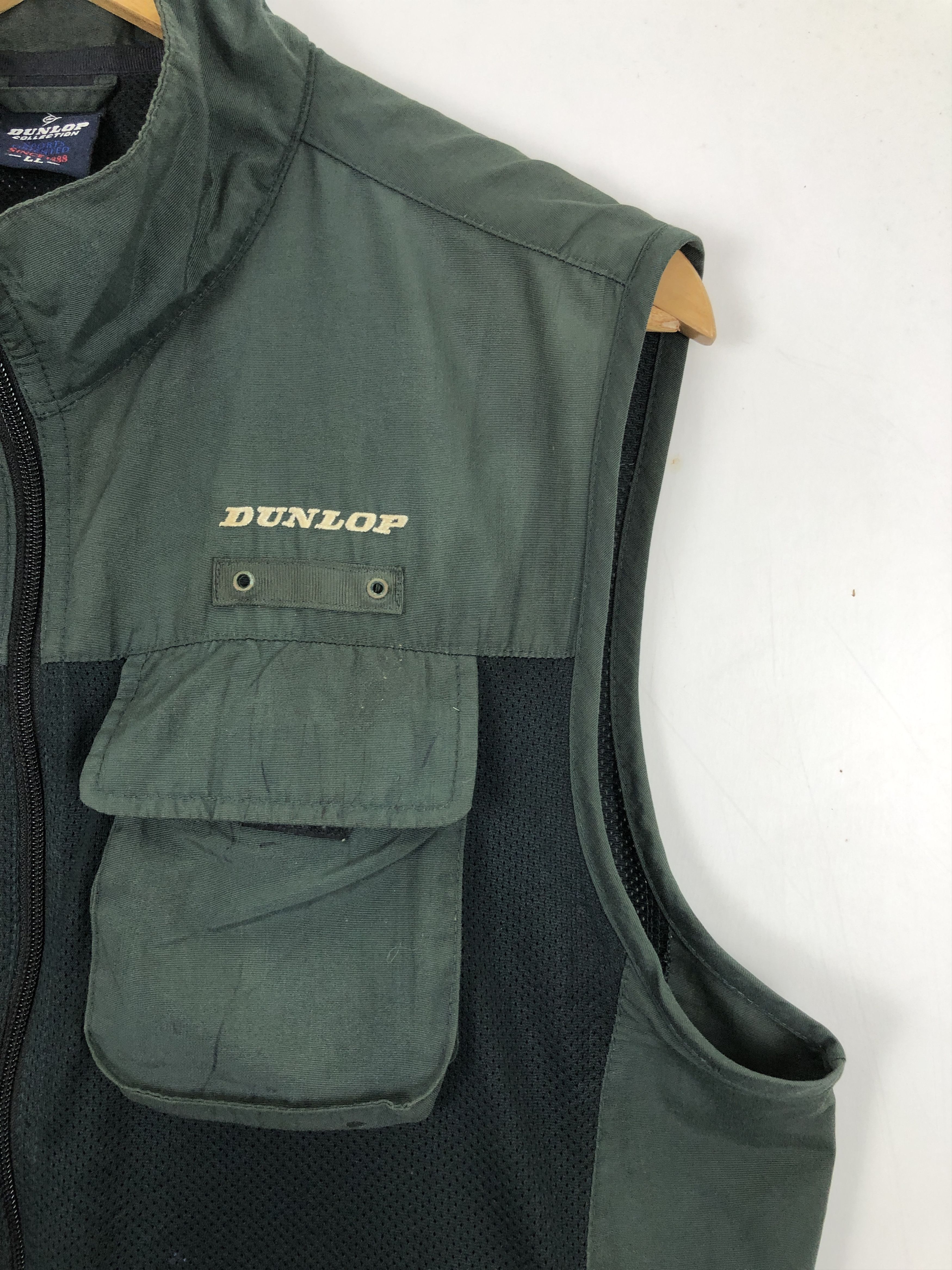 Dunlop Vintage Dunlop Multi Pocket Fishing Outdoor Vest J1690 Size US XL / EU 56 / 4 - 6 Thumbnail