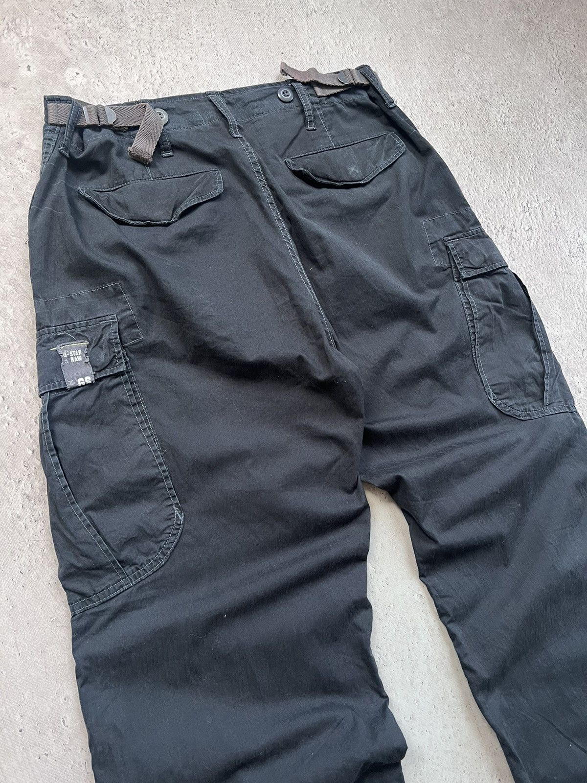 G-Star × Vintage Vintage men's jeans G-star cargo pants size 34 y2k rare Size US 34 / EU 50 - 14 Thumbnail