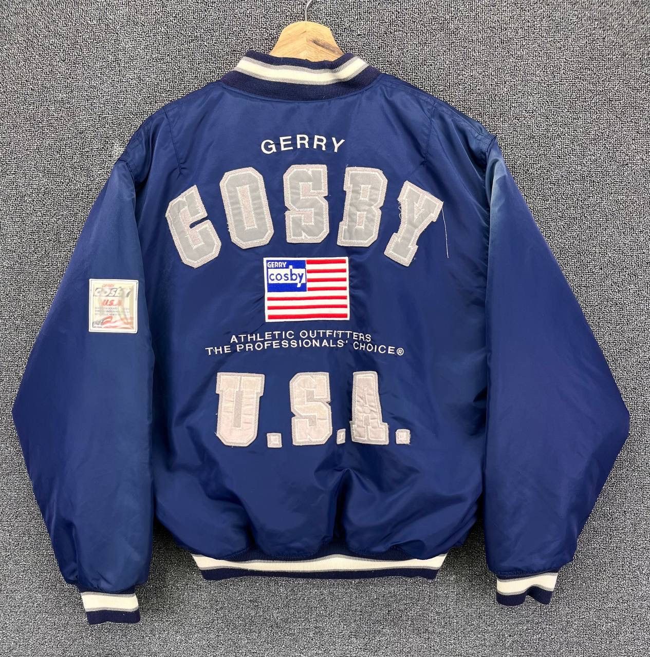 Vintage Vintage Gerry Cosby U.S.A New York Varsity Jacket Size US L / EU 52-54 / 3 - 1 Thumbnail