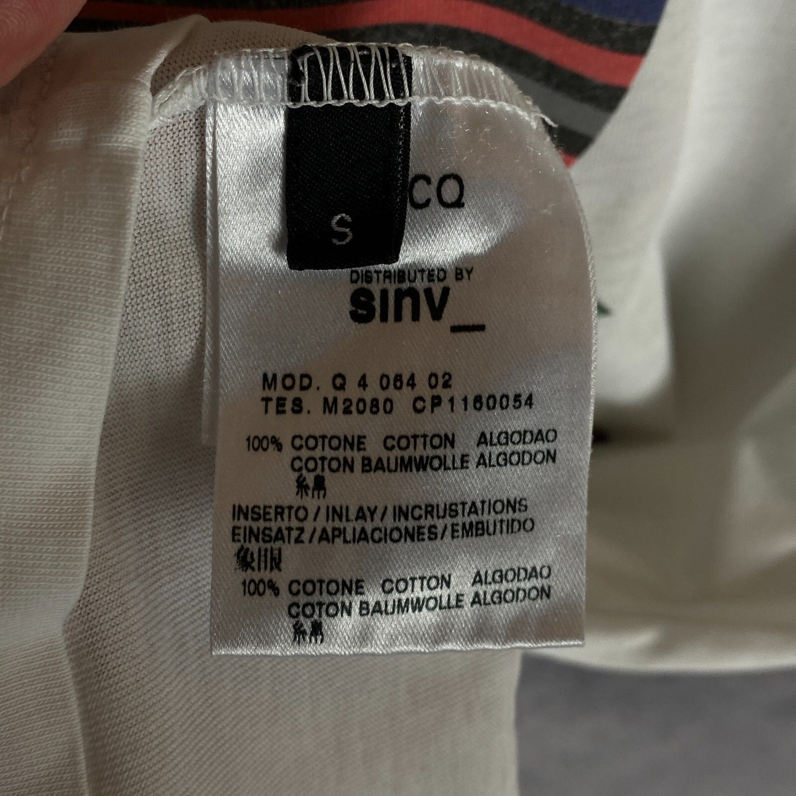 MCQ McQ Tee Men's Size S White Short Sleeve ` Size US S / EU 44-46 / 1 - 5 Thumbnail