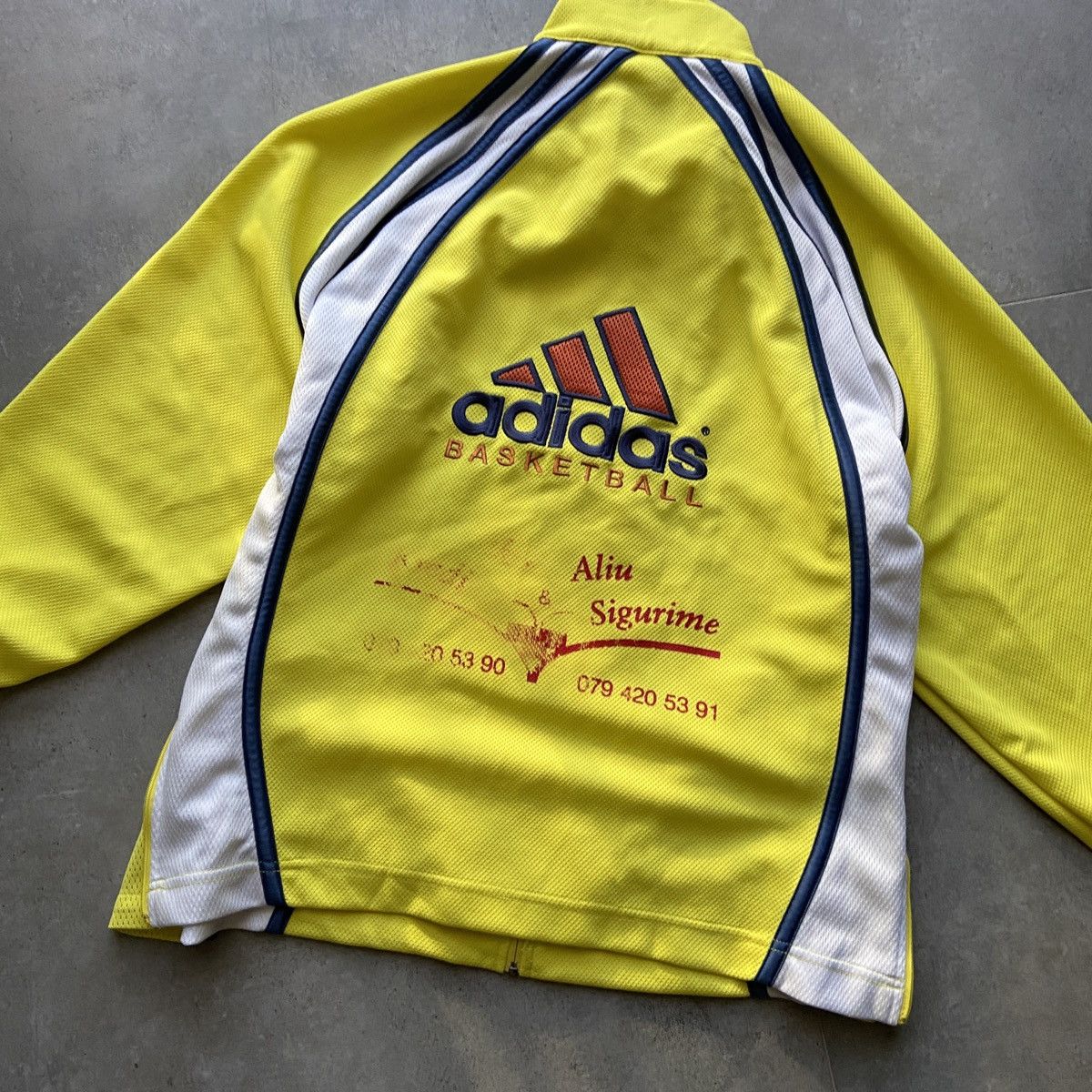 Adidas × Vintage Vintage Adidas Basketball track jacket Size US S / EU 44-46 / 1 - 10 Thumbnail