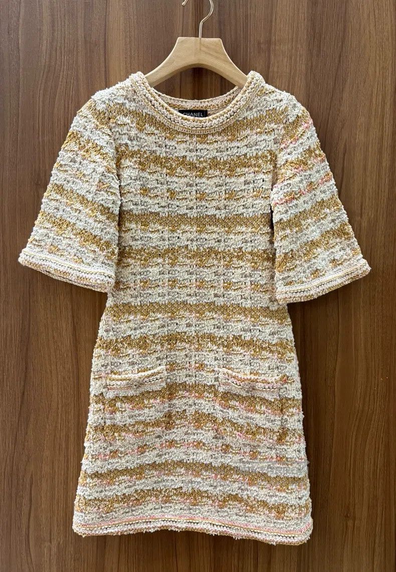 Chanel Chanel Tweed dress Size XXS / US 00 / IT 34 - 1 Thumbnail