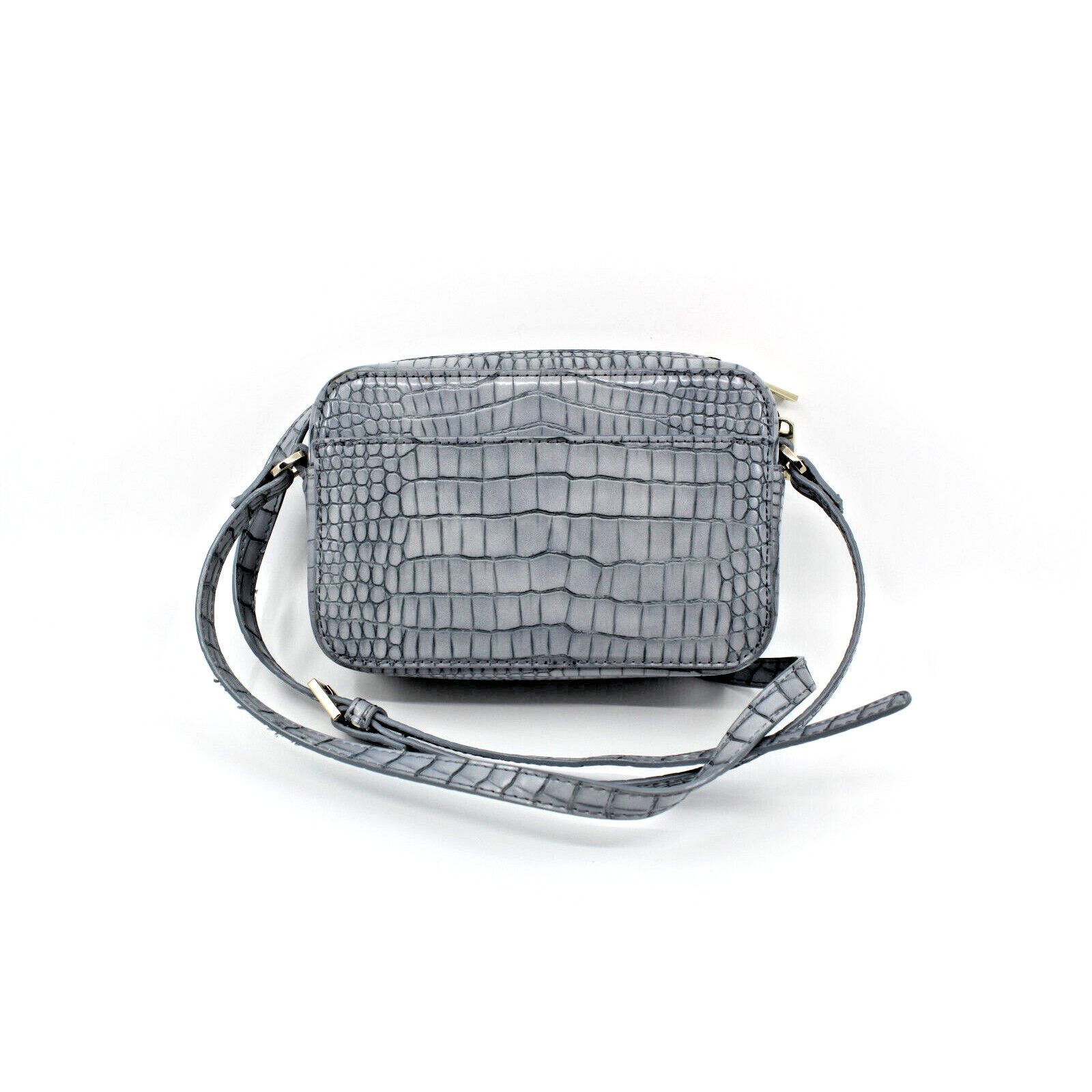 Ted Baker NWoT TED BAKER Stina Blue Croc Effect Camera Crossbody Bag Size ONE SIZE - 3 Thumbnail