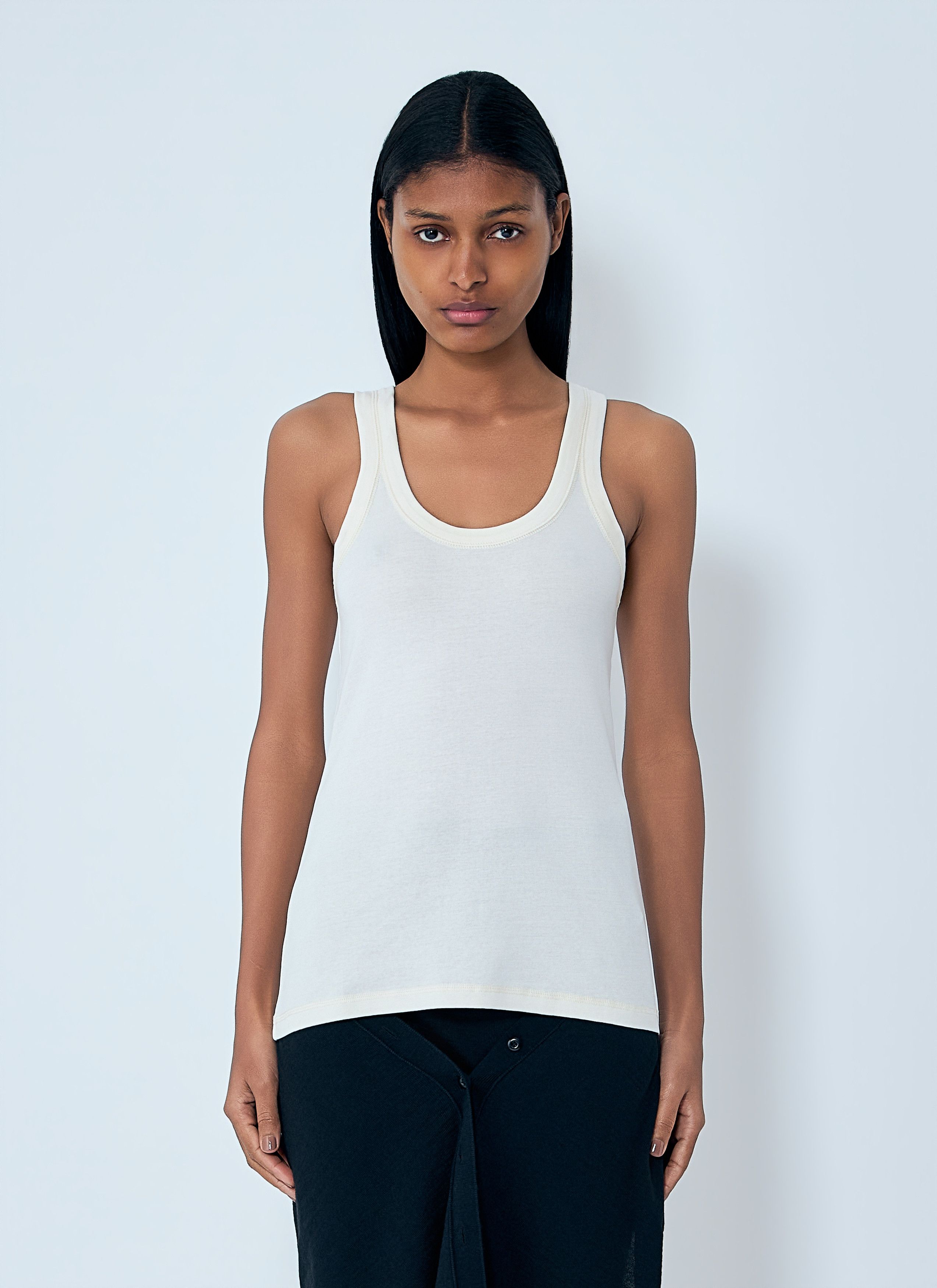 Lemaire Rib Tank Top Size XS / US 0-2 / IT 36-38 - 1 Thumbnail