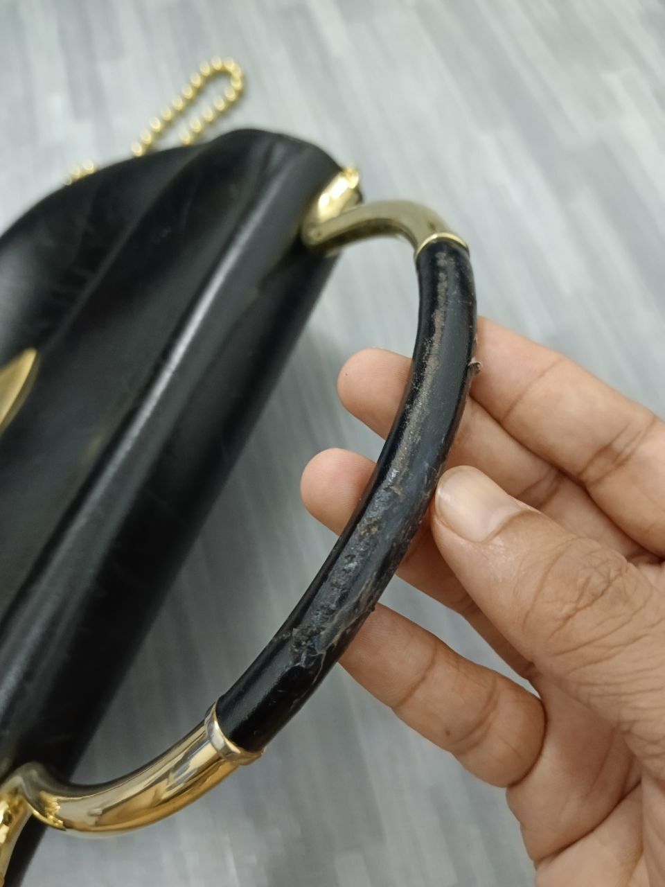 Karl Lagerfeld × Leather KARL LAGERFELD LEATHER CHAIN 2WAYS Size ONE SIZE - 5 Thumbnail