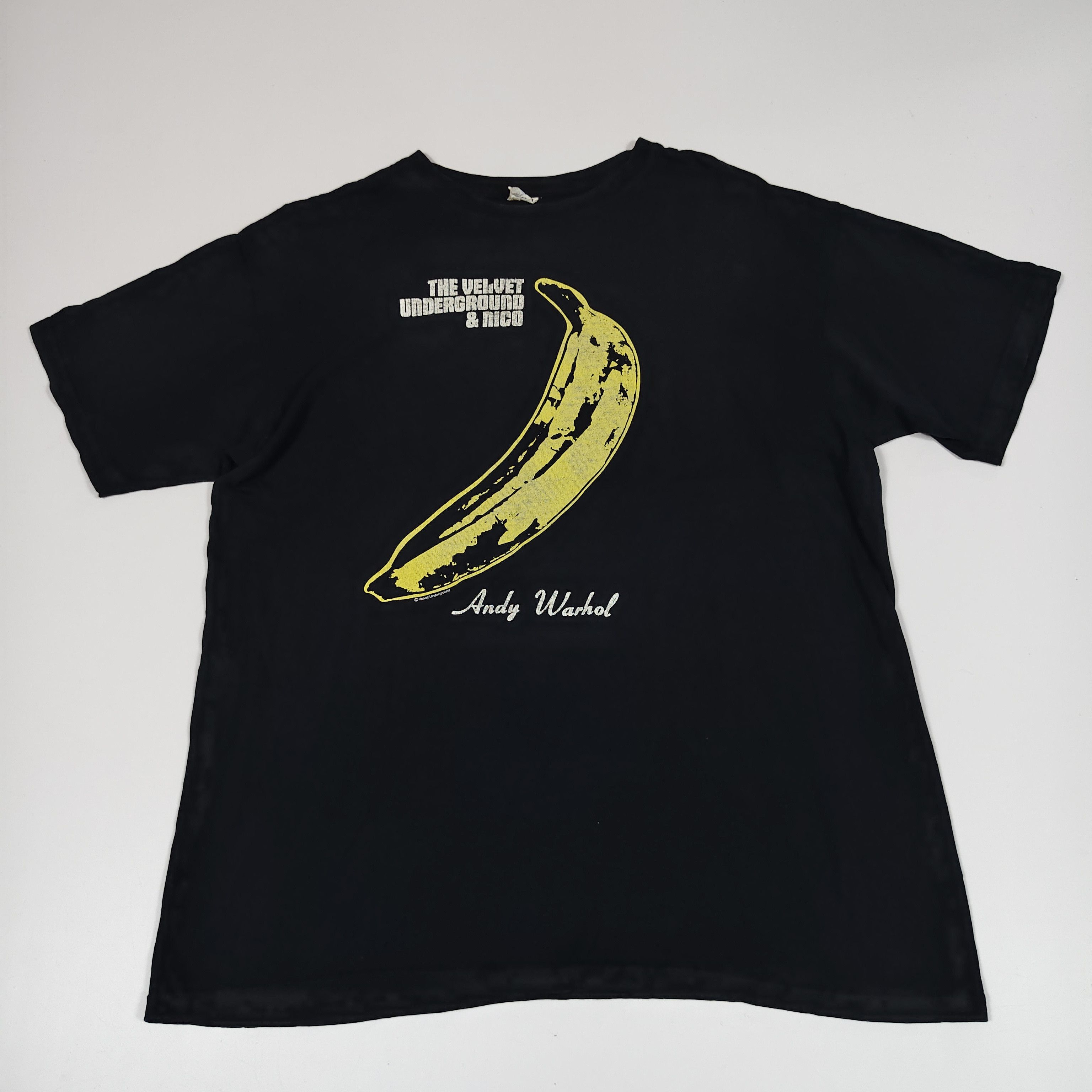 Andy Warhol 90s The Velvet Underground & Nico "Andy Warhol Banana" #F Size US L / EU 52-54 / 3 - 1 Thumbnail