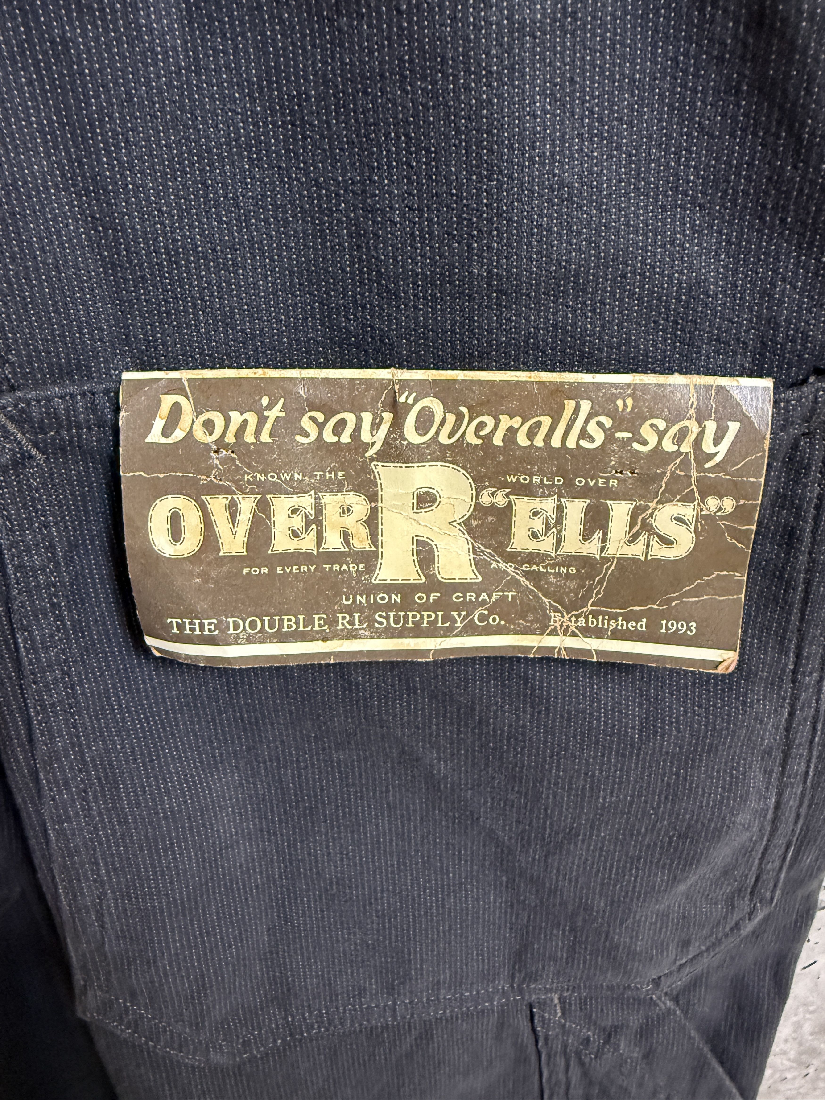 RRL Ralph Lauren Double RL RRL Size Small Striped Twill Overalls Size US 28 / EU 44 - 3 Thumbnail