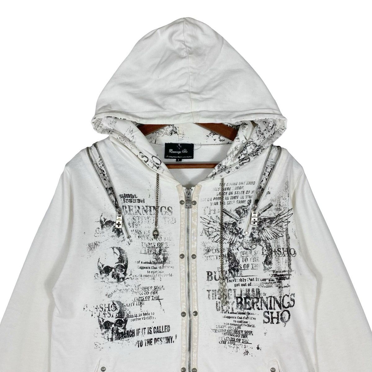 BERNINGS SHO Vintage Bernings-Sho Japanese Brand Hoodie Size US L / EU 52-54 / 3 - 4 Thumbnail