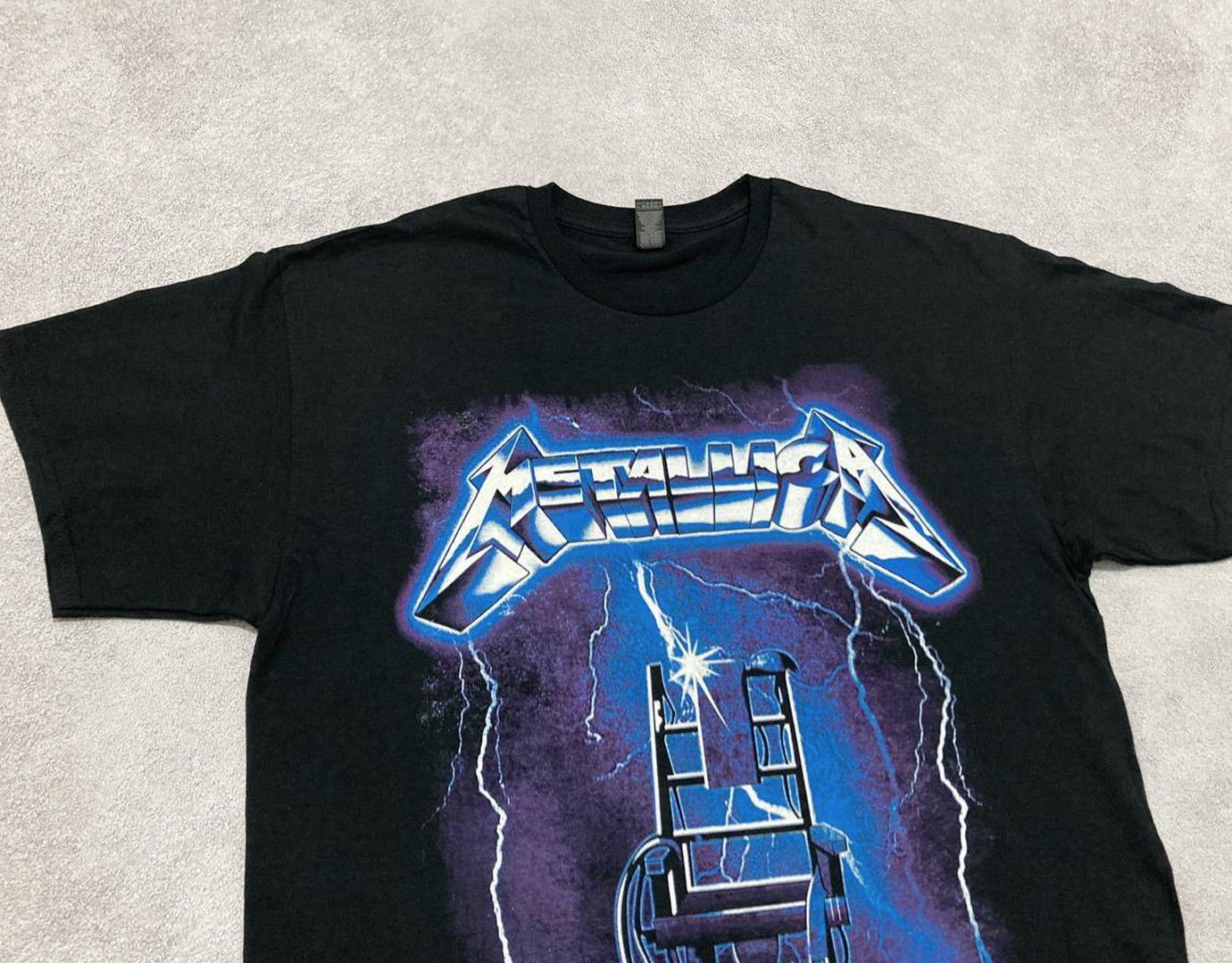 Metallica T-shirt Metallica - Ride the Lightning Size US L / EU 52-54 / 3 - 2 Thumbnail
