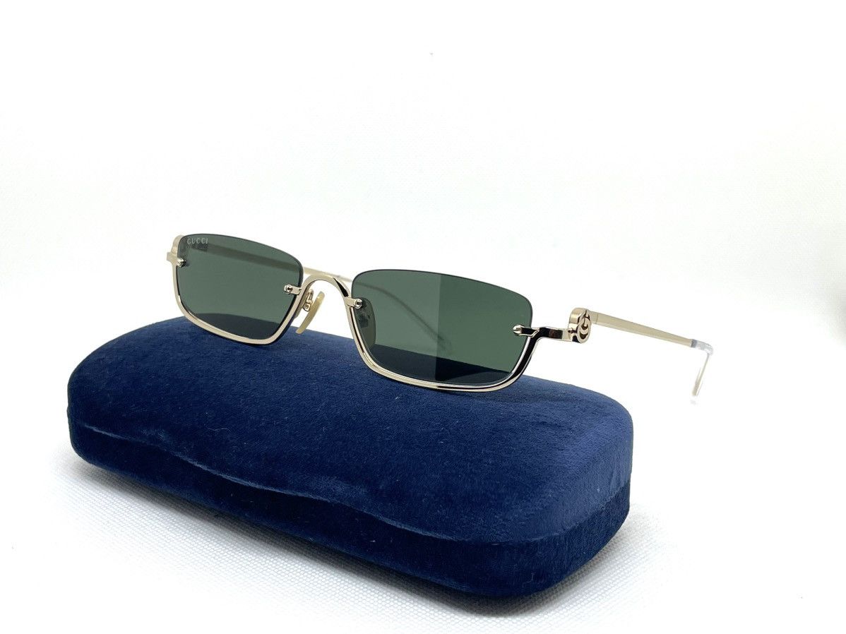 Vintage Gucci sunglasses GG1278S 002 55 Made in Japan New Collection Size ONE SIZE - 4 Thumbnail