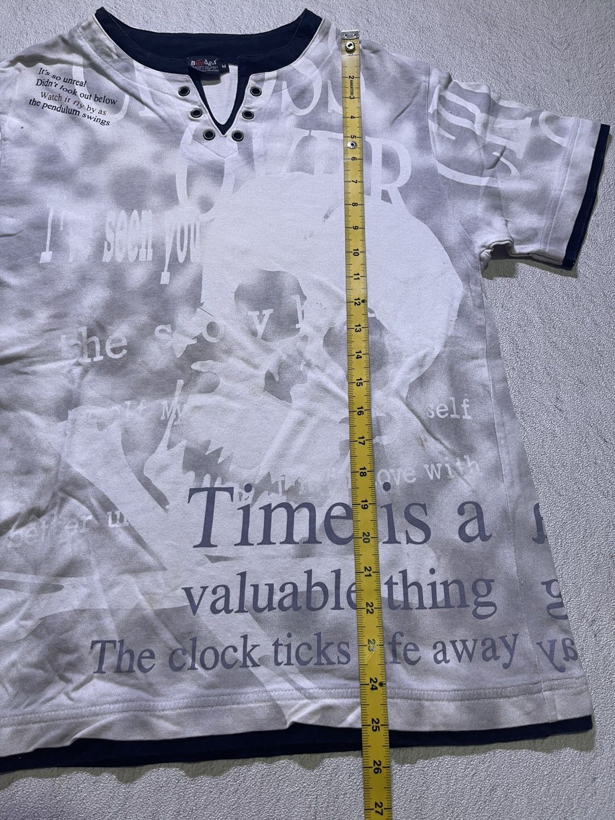Japanese Brand Y2K BADGER short sleeve tshirt Size US M / EU 48-50 / 2 - 8 Thumbnail