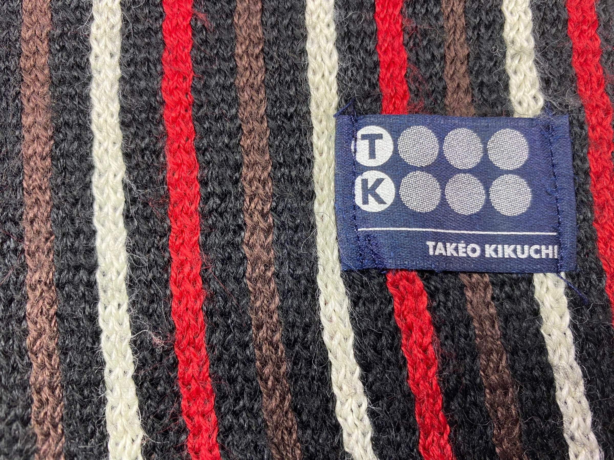 Takeo Kikuchi Vintage Takeo Kikuchi Scarf Rare Japanese Designer Accessory Size ONE SIZE - 9 Thumbnail