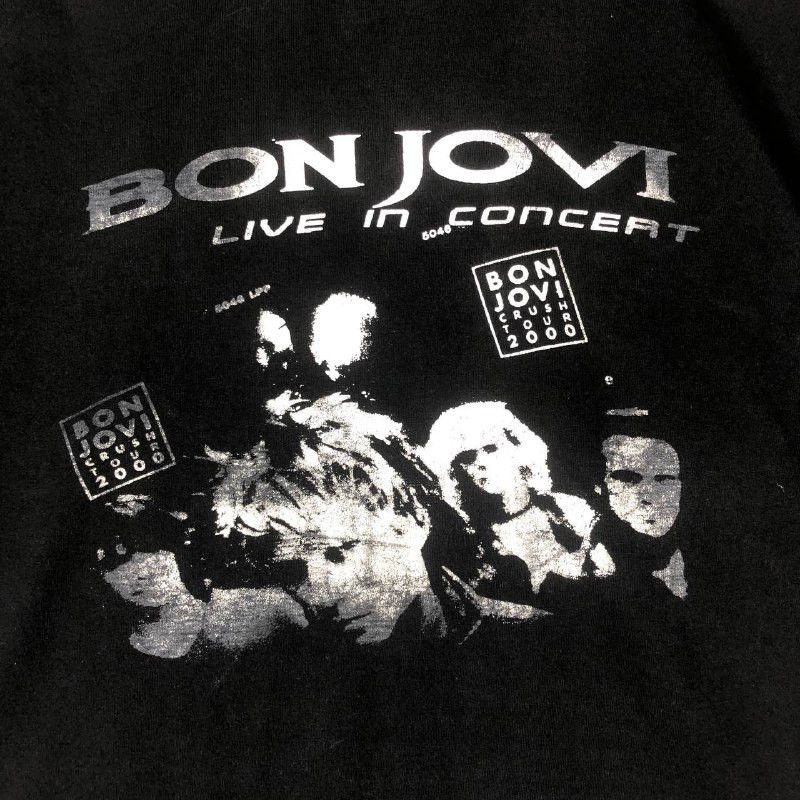 Band Tees Vintage Bon Jovi Crush Tour 2000 men t-shirt Size US XL / EU 56 / 4 - 5 Thumbnail