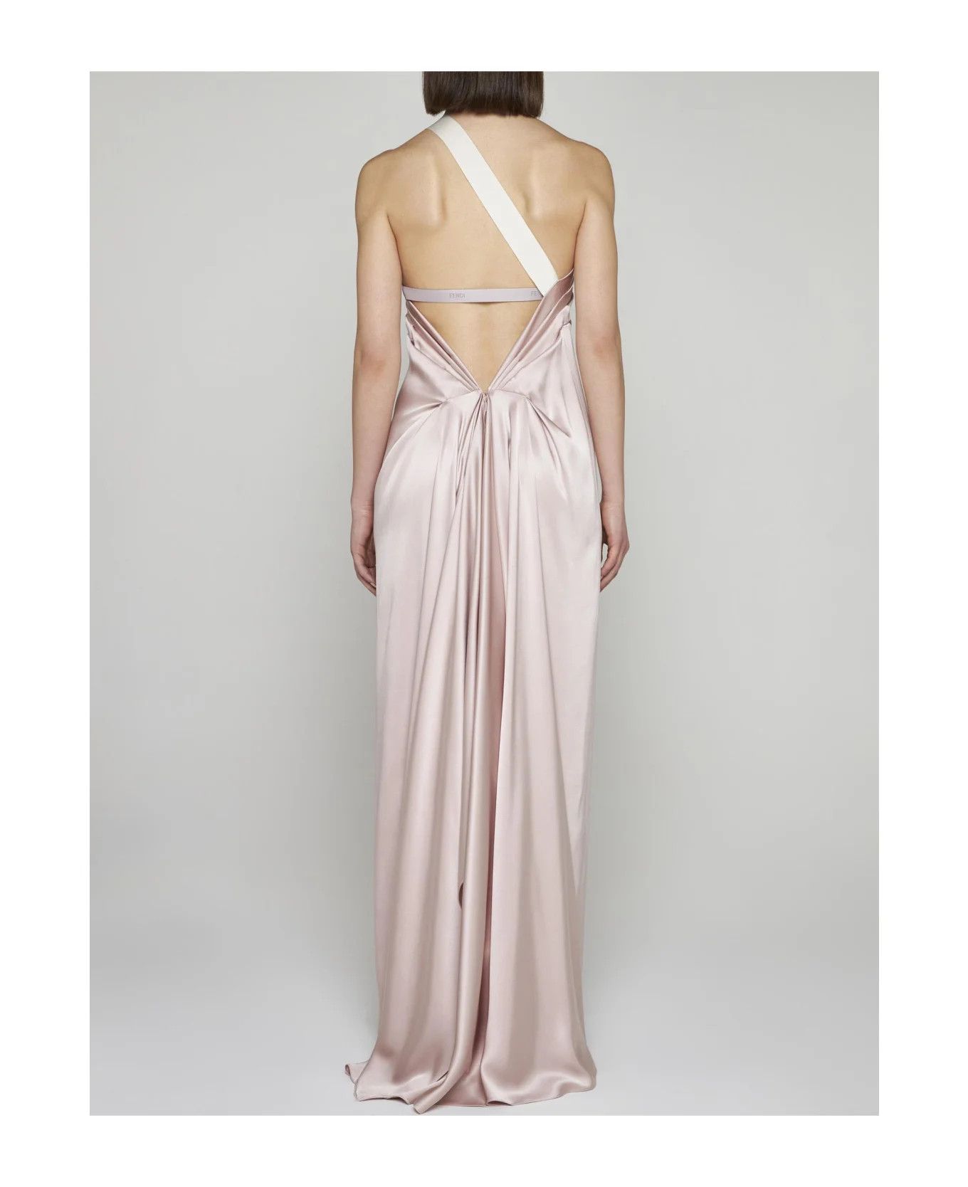Fendi o1s1wg110426 Dress in Light Pink Size L / US 10 / IT 46 - 3 Thumbnail