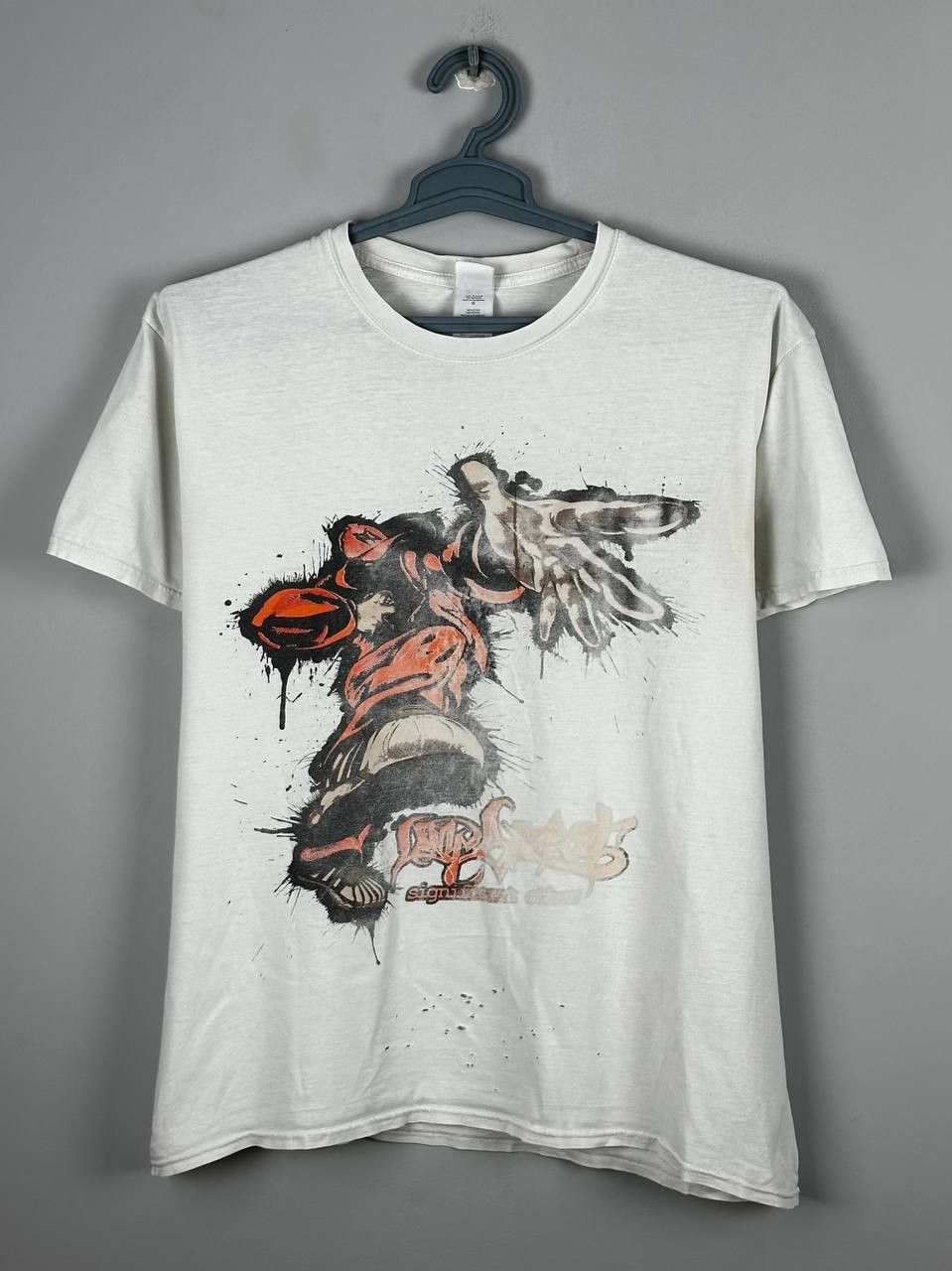 Band Tees THRASHED Vintage 2000s LIMP BIZKIT CLASSIC LOGO Size US L / EU 52-54 / 3 - 1 Thumbnail