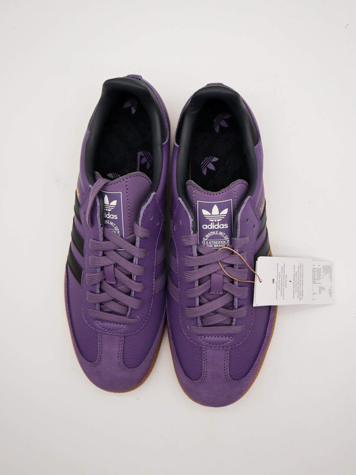 Adidas adidas Samba OG - IE7012 - Shadow Violet / Carbon / White Size US 10 / EU 43 - 2 Thumbnail