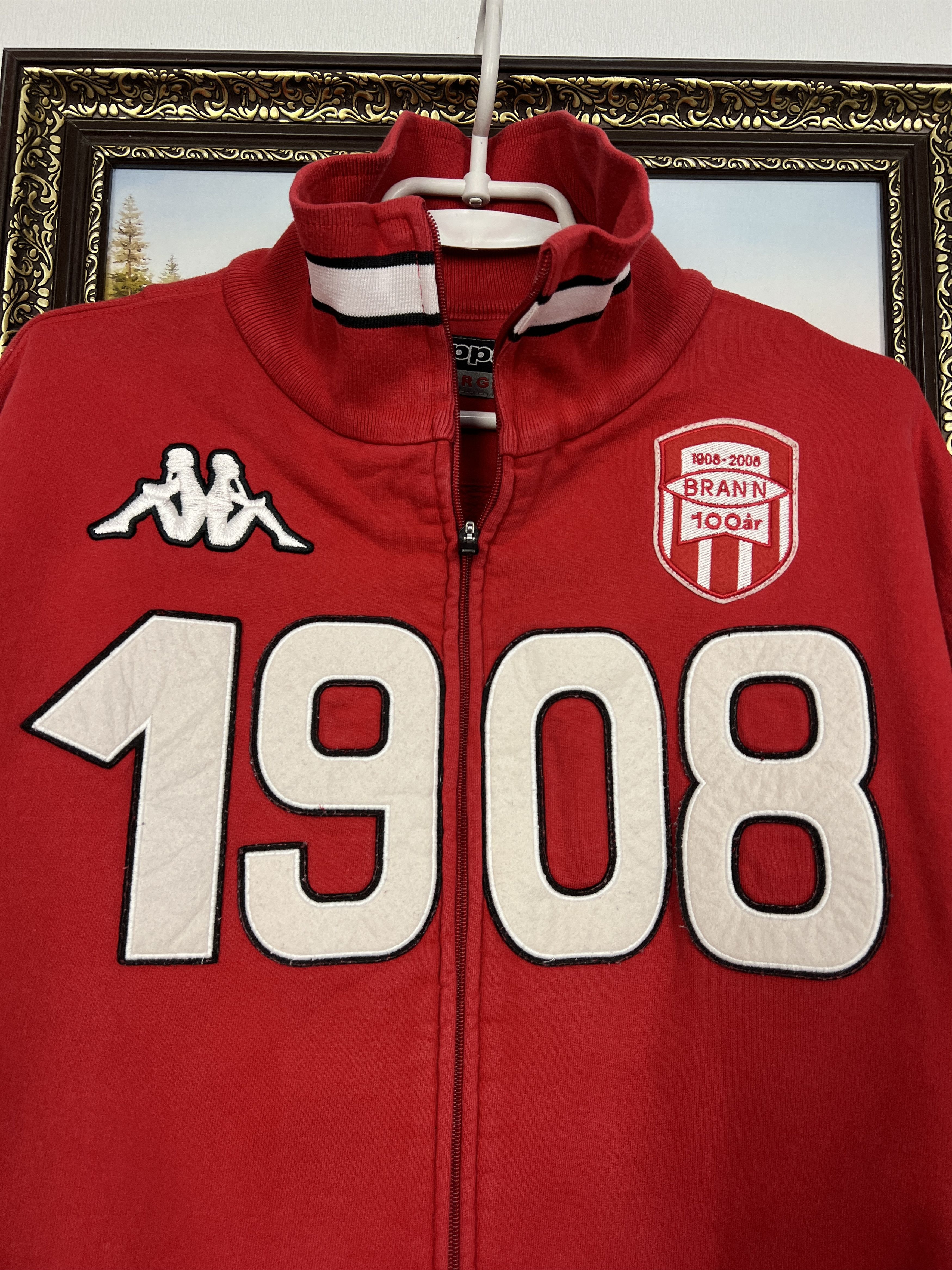 Kappa Vintage Kappa Brann Bergen Football Jacket Soccer Track Top Size US XL / EU 56 / 4 - 3 Thumbnail