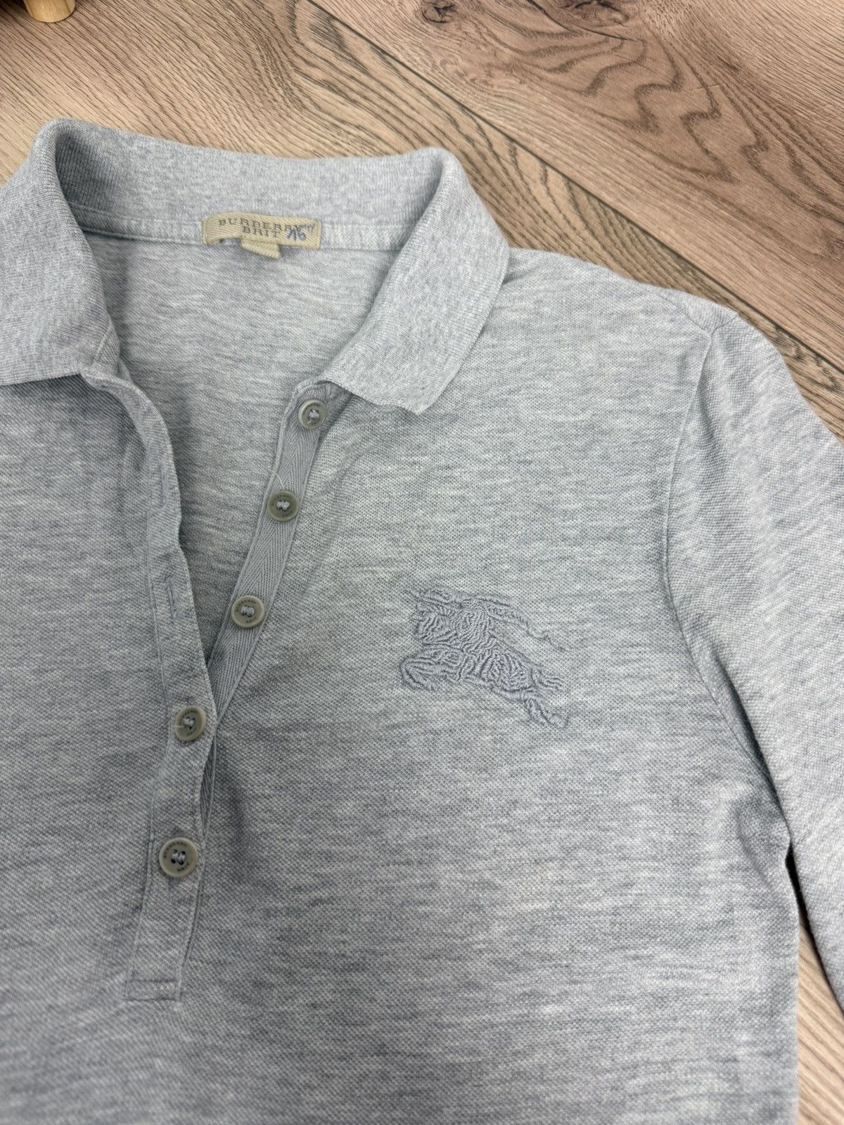 Burberry BURBERRY LOGO POLO TEE Size S / US 4 / IT 40 - 4 Thumbnail