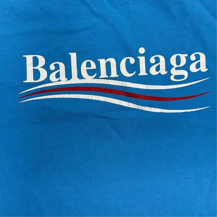 Balenciaga Balenciaga Balenciaga SS23 Logo Print Short Sleeve TShirt Size US XS / EU 42 / 0 - 6 Thumbnail