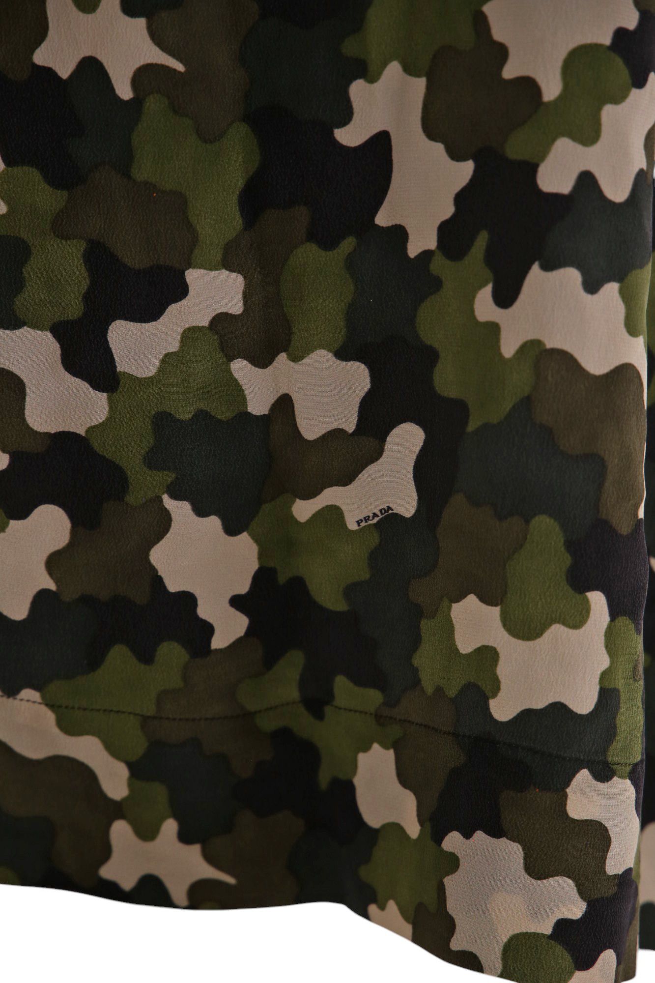 Prada Pre - Fall 2010 Camo Sleveless Tank Top Size M / US 6-8 / IT 42-44 - 7 Thumbnail