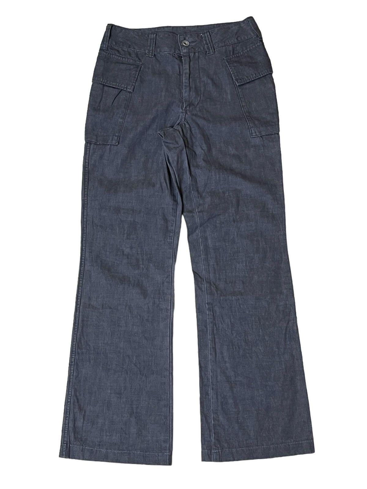45rpm JAPANESE CULT 45 RPM STUDIO 2 POCKET CARGO FLARE CASUAL PANT Size US 32 / EU 48 - 1 Thumbnail
