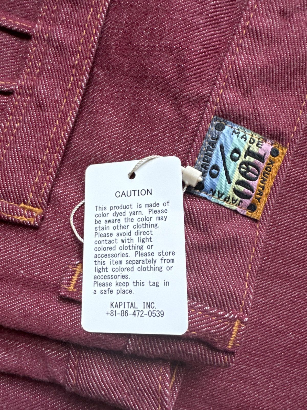 Kapital Kapital Denim Split-Color Jeans Size US 36 / EU 52 - 6 Thumbnail