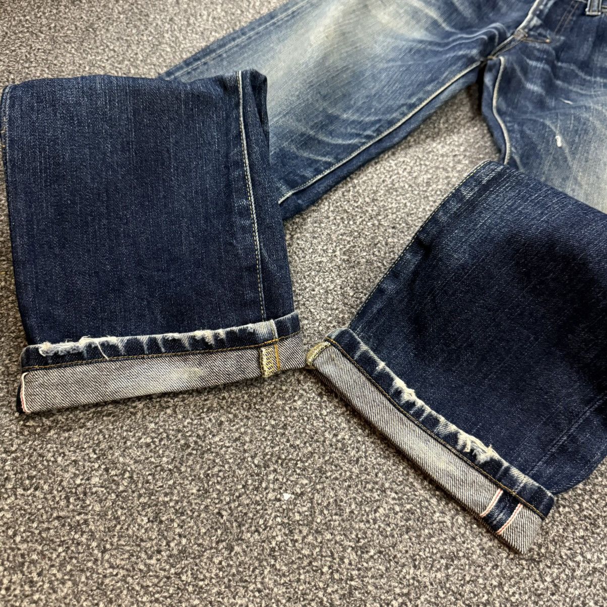 Undercover × Uniqlo 🇯🇵🔥 Vintage 90s Japanese Selvedge UJ Denim Uniqlo Size US 29 - 8 Thumbnail