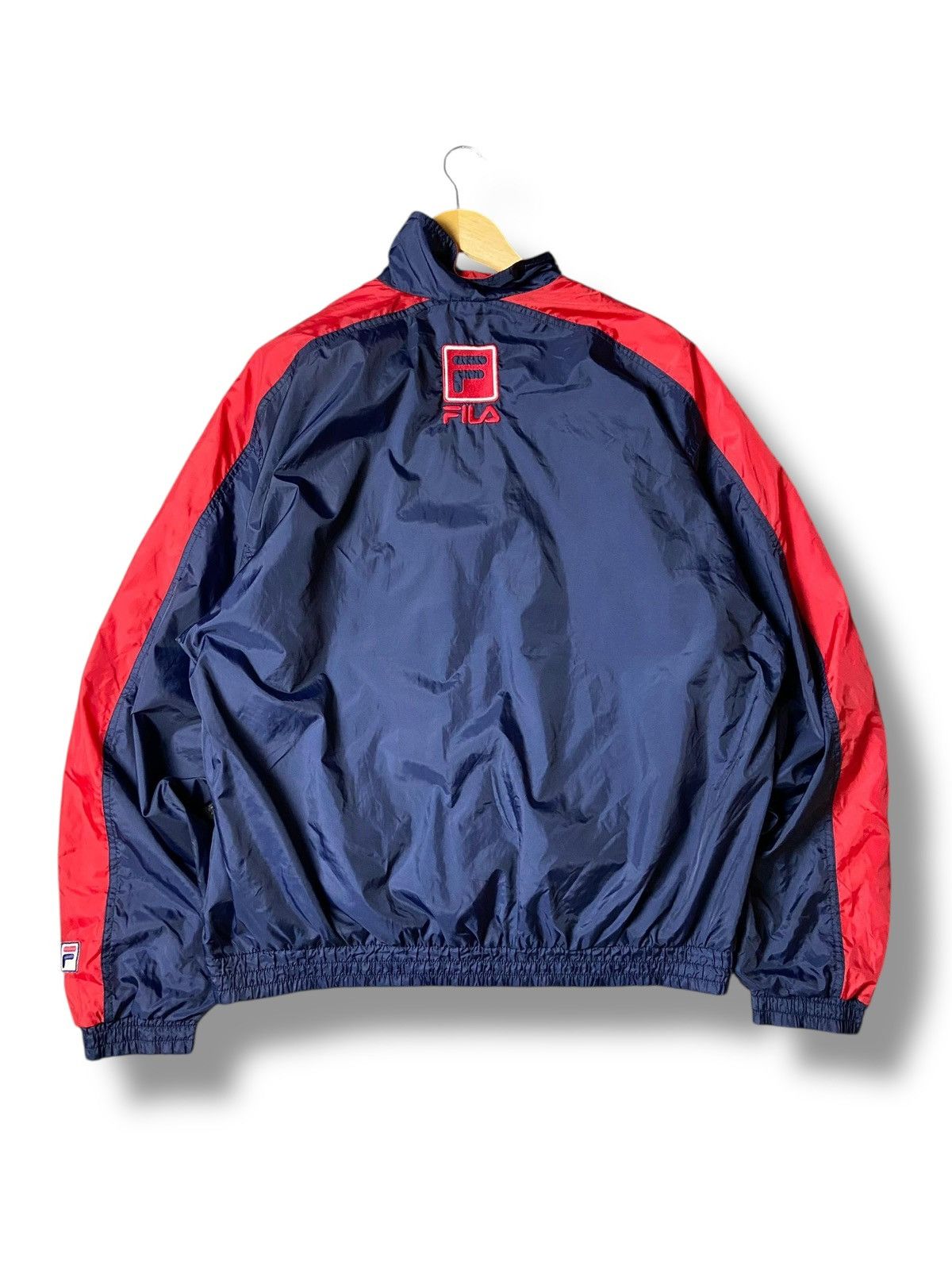 Fila × Vintage Vintage FILA Half Zipper Nylon Windbreaker (123) Size US M / EU 48-50 / 2 - 2 Thumbnail