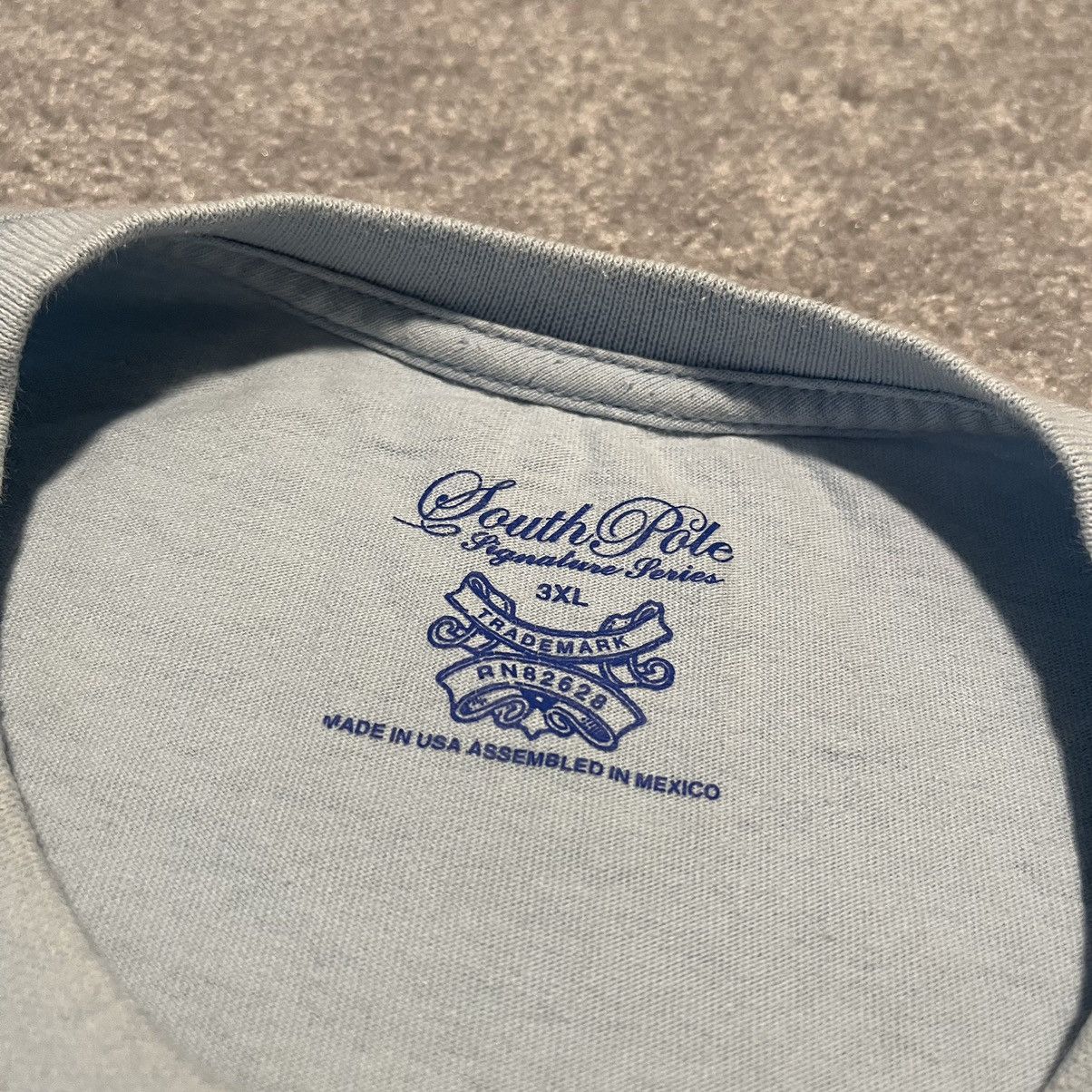 Southpole Vintage 2000s Southpole Shield Affliction Style Graphic Tee Size US XXL / EU 58 / 5 - 3 Thumbnail
