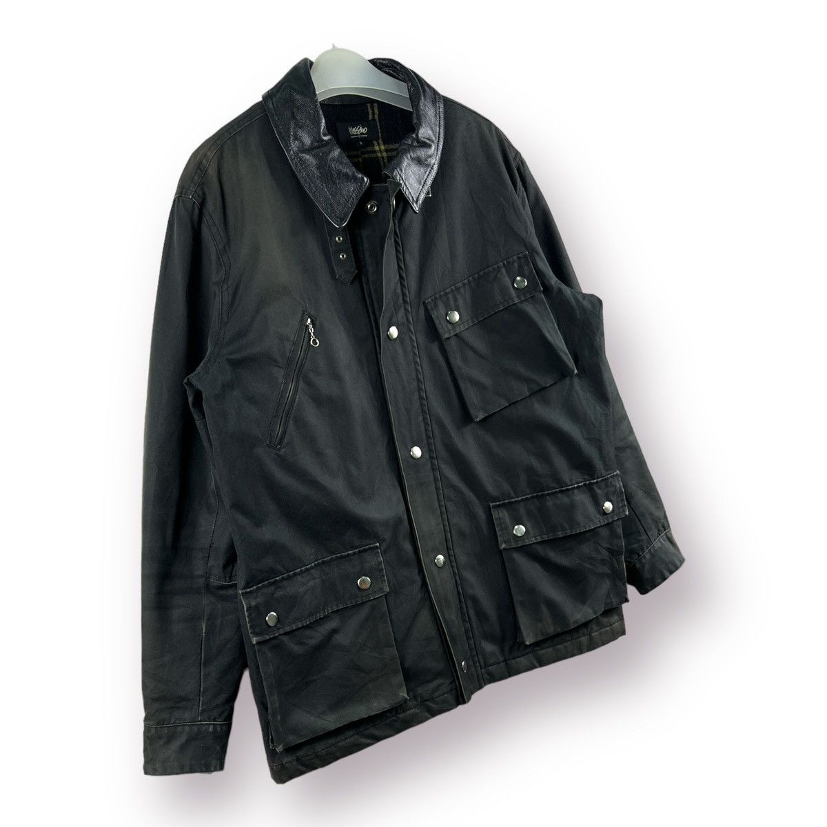 Japanese Brand 🔥 MOSSIMO LEATHER PART BLANKET LINED TYPE M-65 japan Size US L / EU 52-54 / 3 - 3 Thumbnail