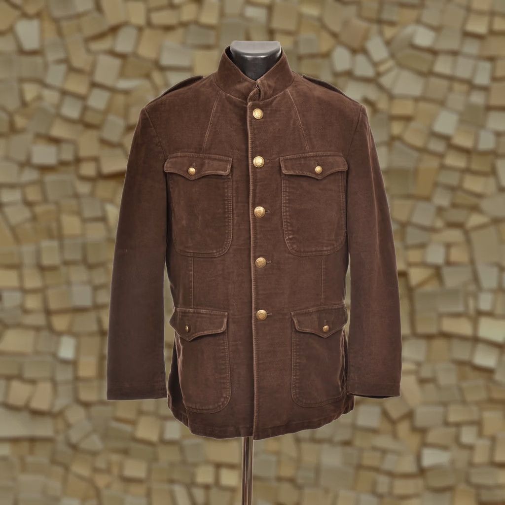 Gant GANT Jacket, Brown Cotton Safari, Size 52, Men, DDP, Military Style, 100% Cotton Size US L / EU 52-54 / 3 - 1 Thumbnail