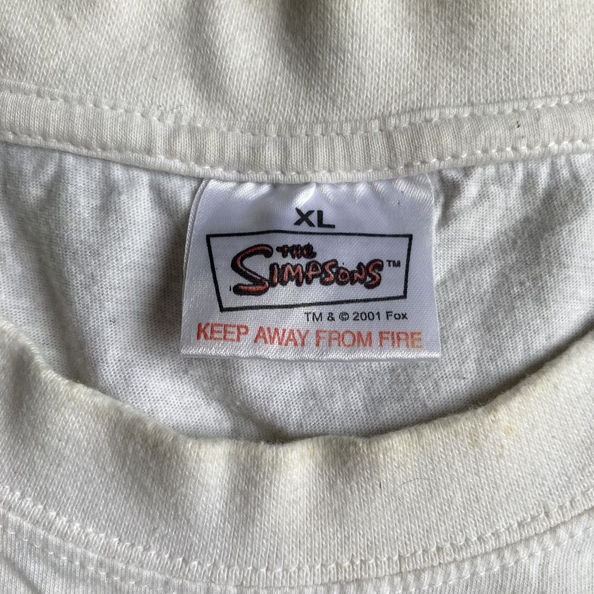 Vintage Vintage The Simpsons 2001 tee Grunge Punk Size US XL / EU 56 / 4 - 4 Thumbnail