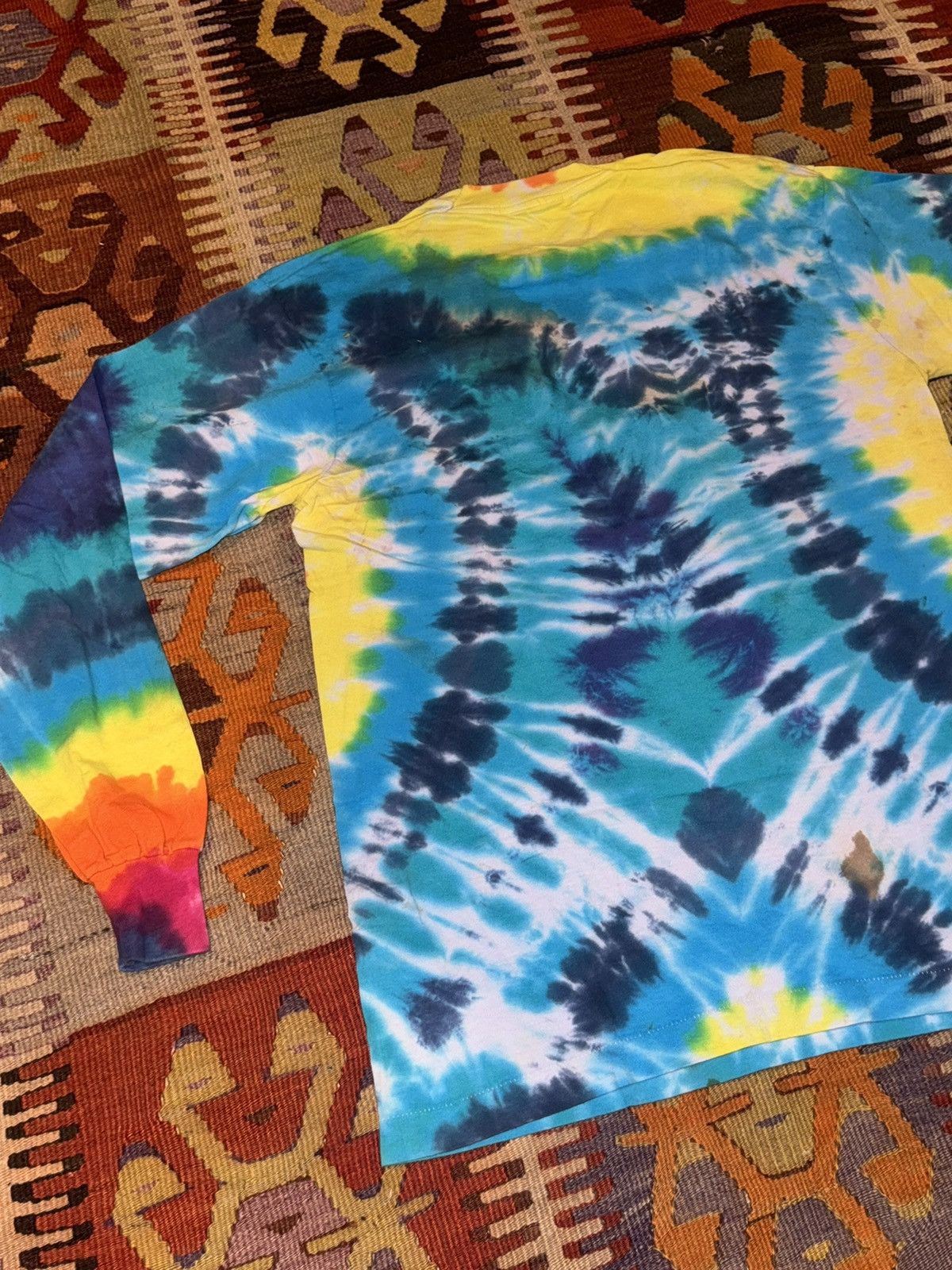 Grateful Dead × Vintage rare tie dye long sleeve jerry jaspar grateful dead L Size US L / EU 52-54 / 3 - 11 Thumbnail